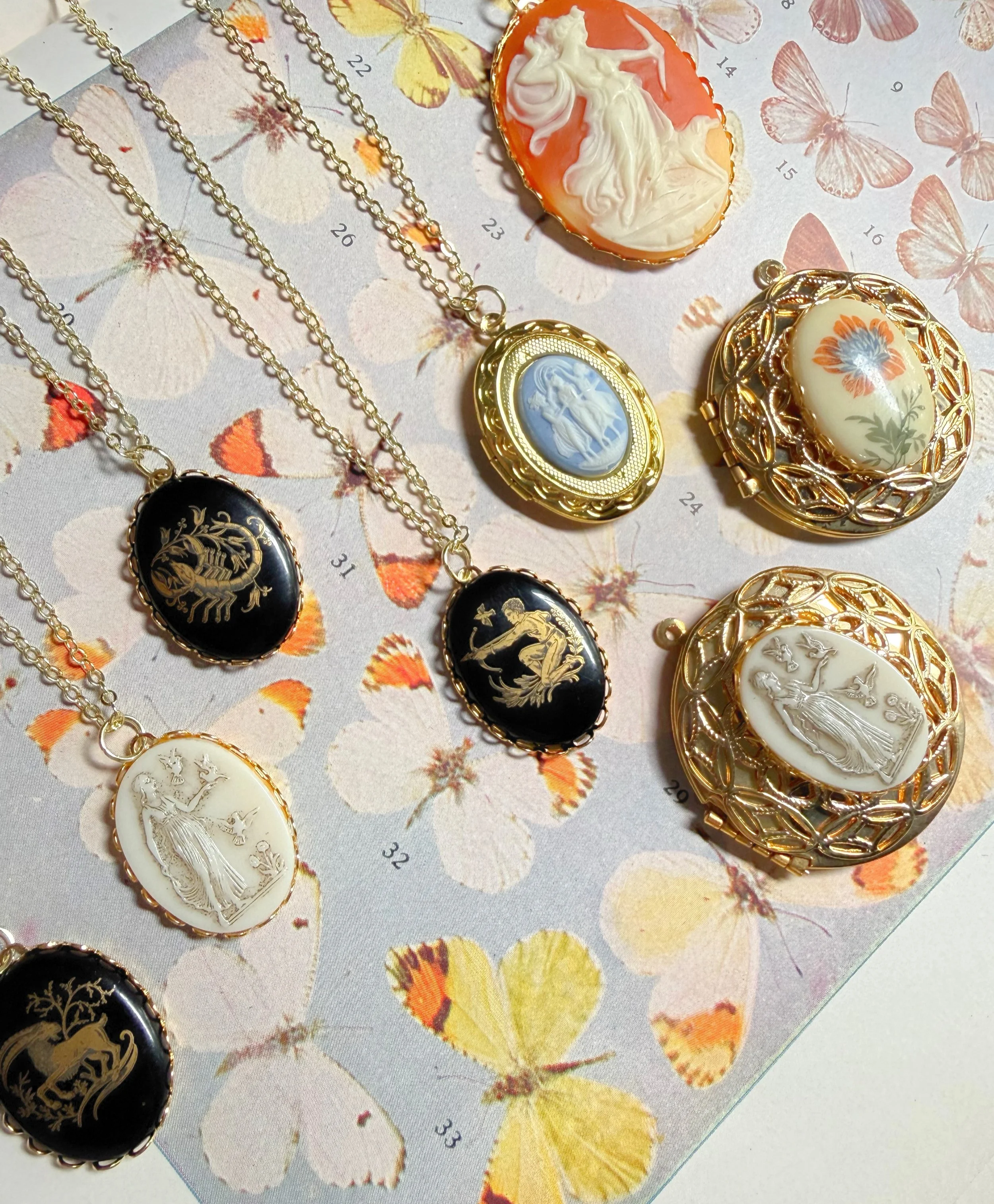 Bringing back zodiac necklaces along with a few other items 🦂🏹🐐⚖️