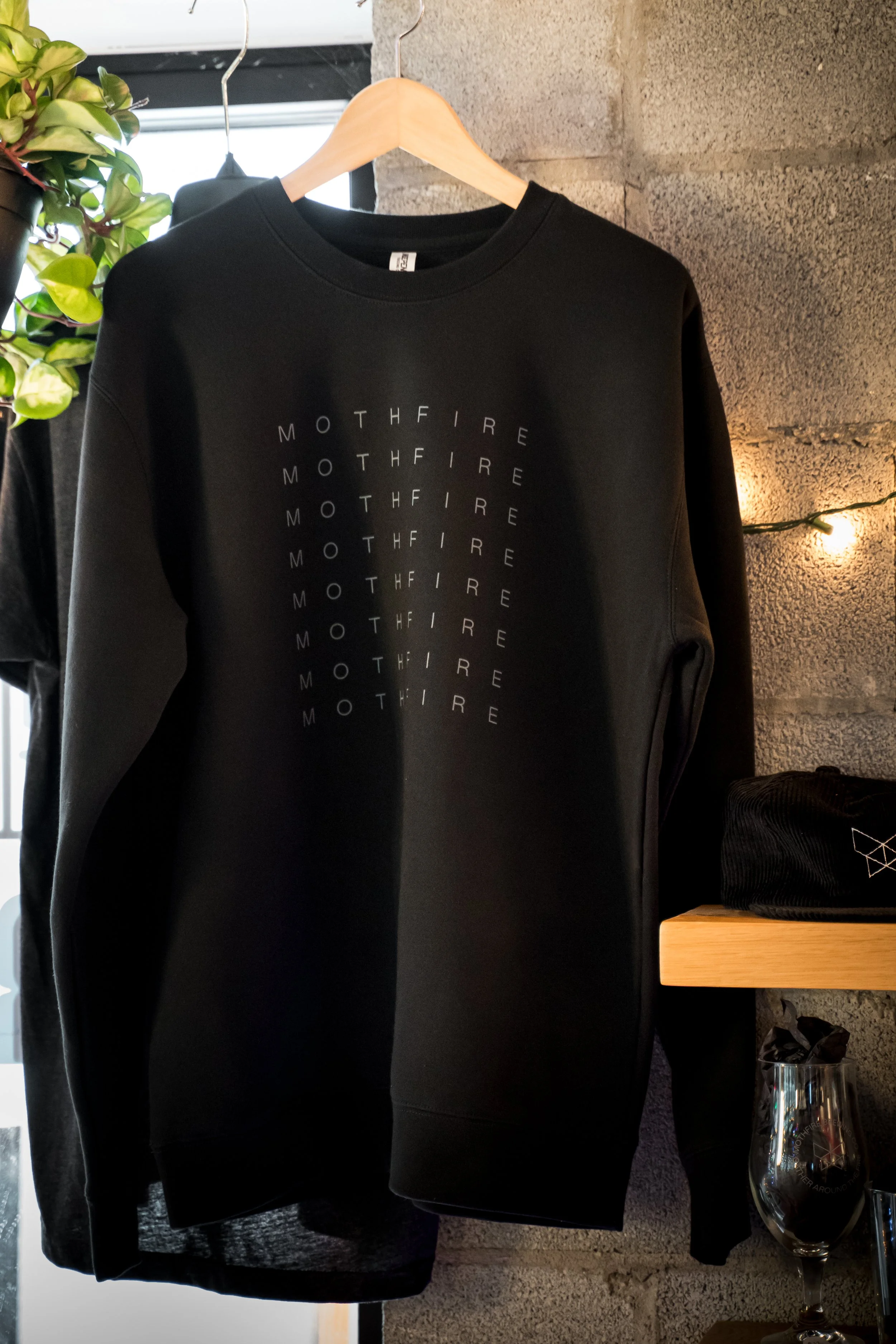 Grid Crewneck