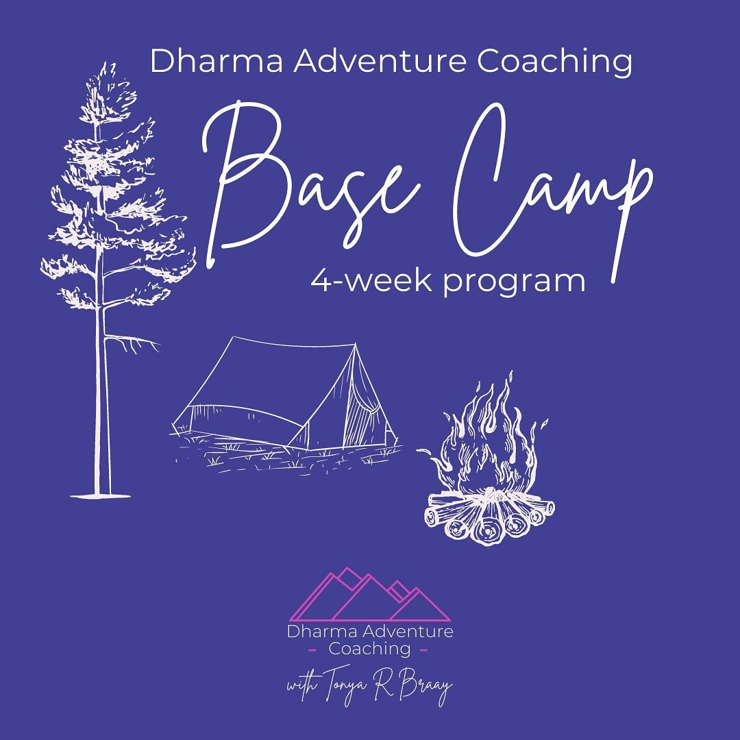 Every adventure requires a little planning. The Base Camp program builds the foundation and plan for your Dharma Adventure. 

Base Camp is 4 one-to-one coaching sessions + a Human Design reading.

Dm or link in bio to sign up.

For payment plans or s