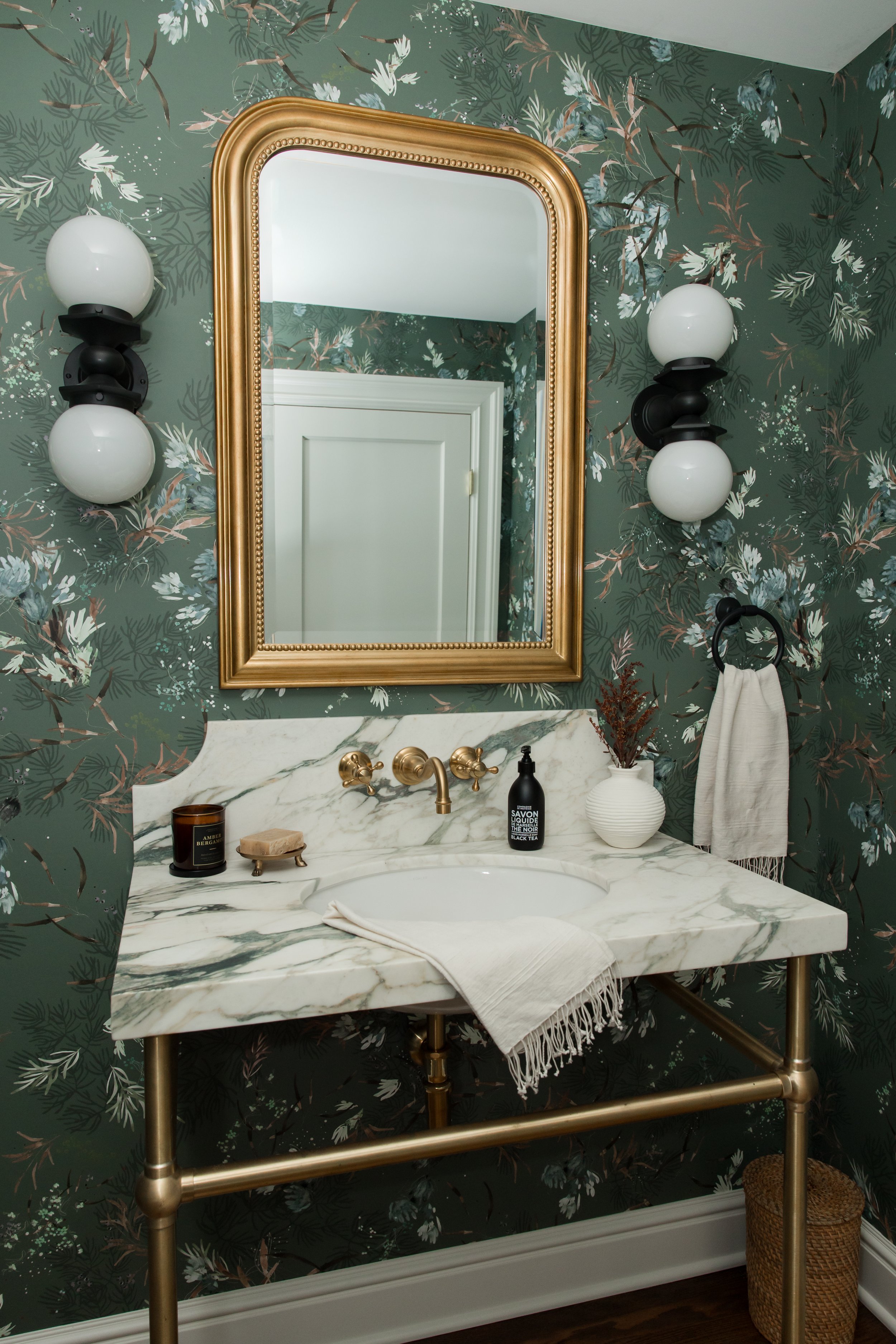 Vintage Powder Room