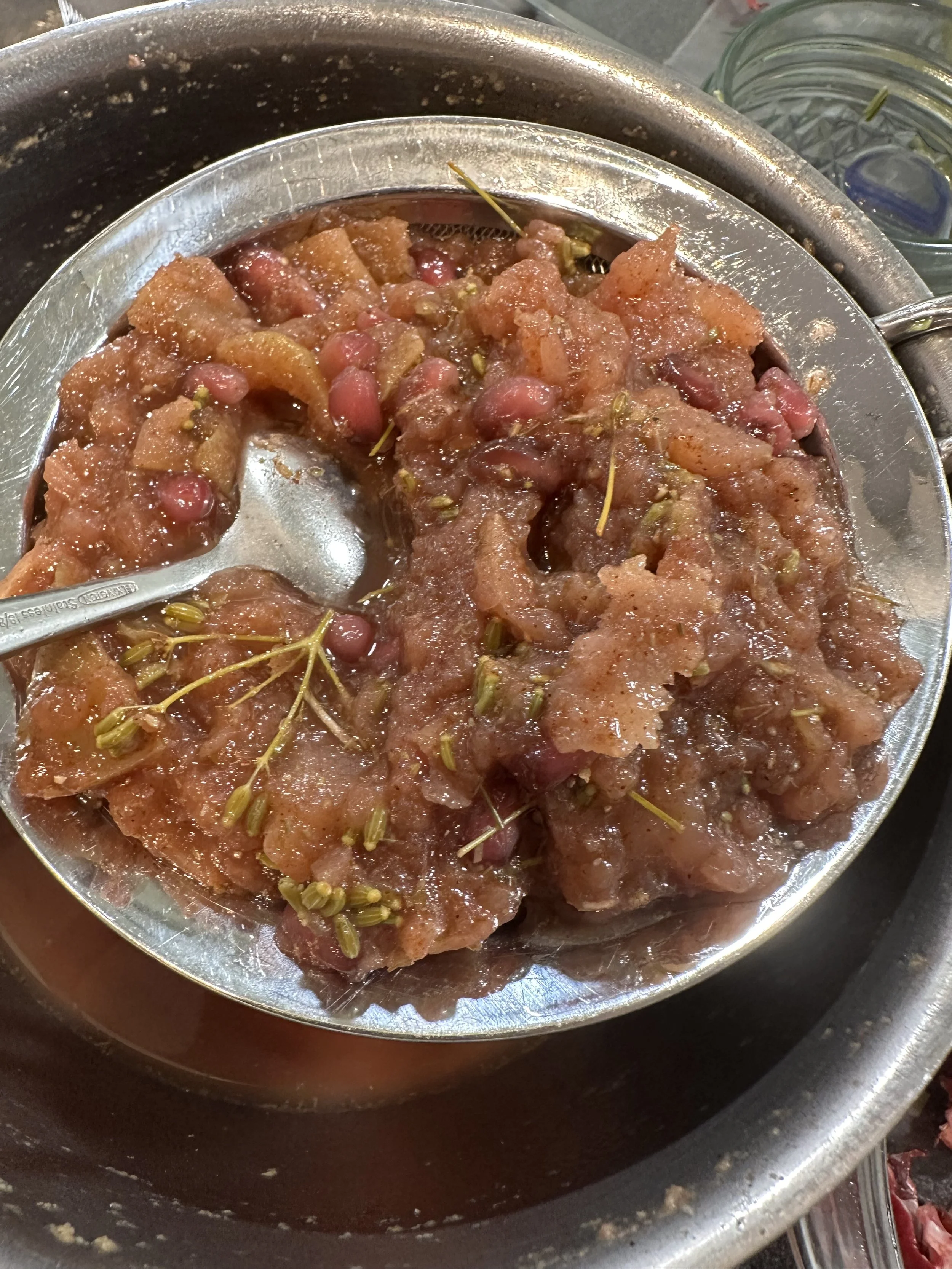 After Cooking &amp; Pre-Straining