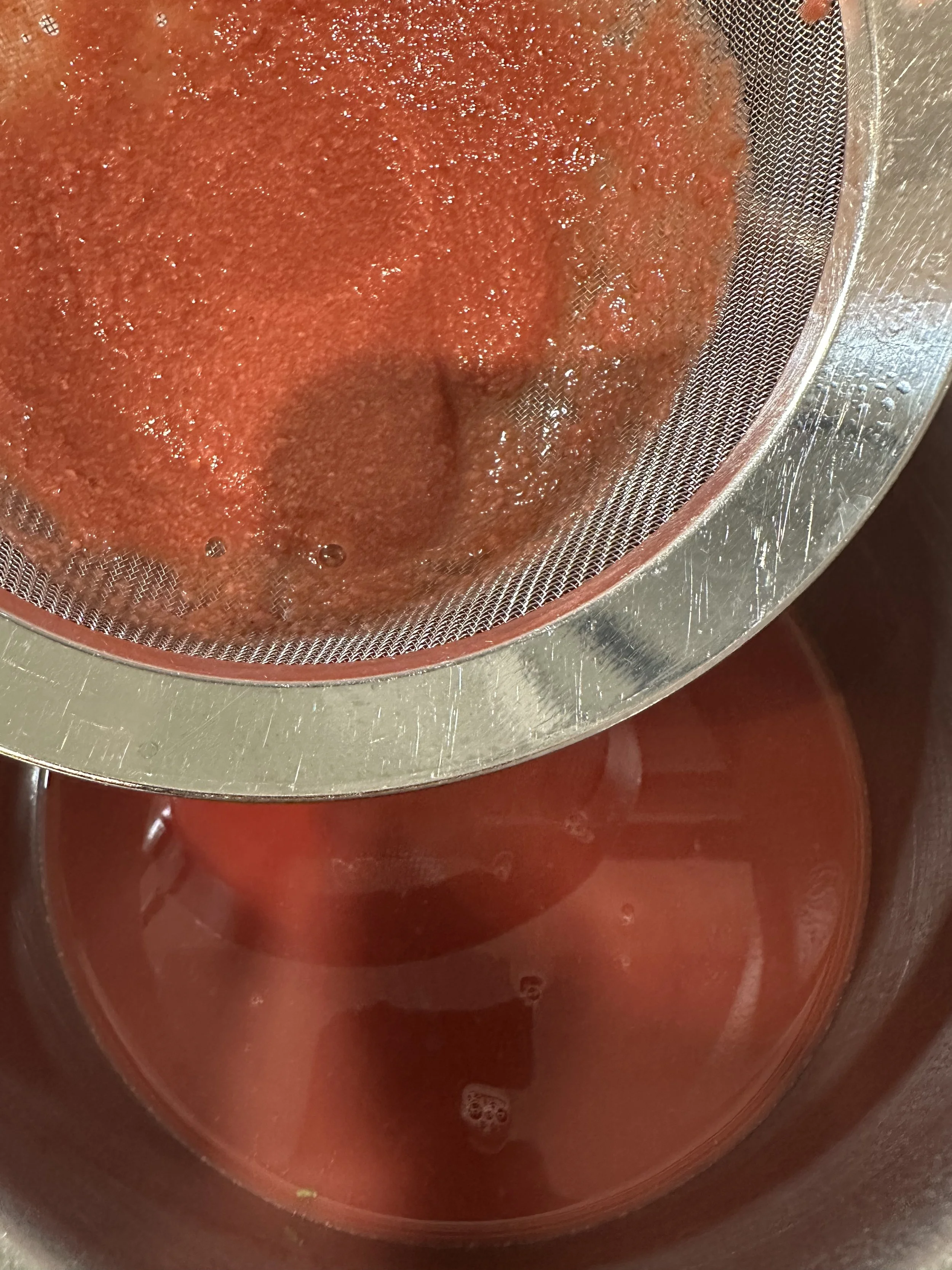 Straining Through A Fine Sieve