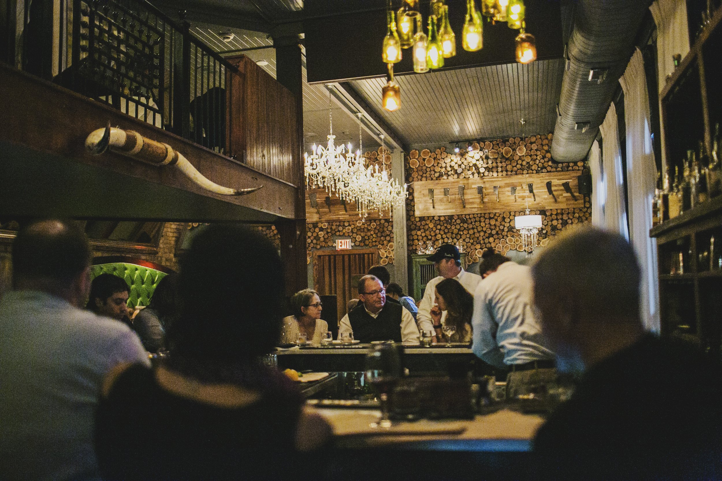 View of the Mezzanine from the Bar