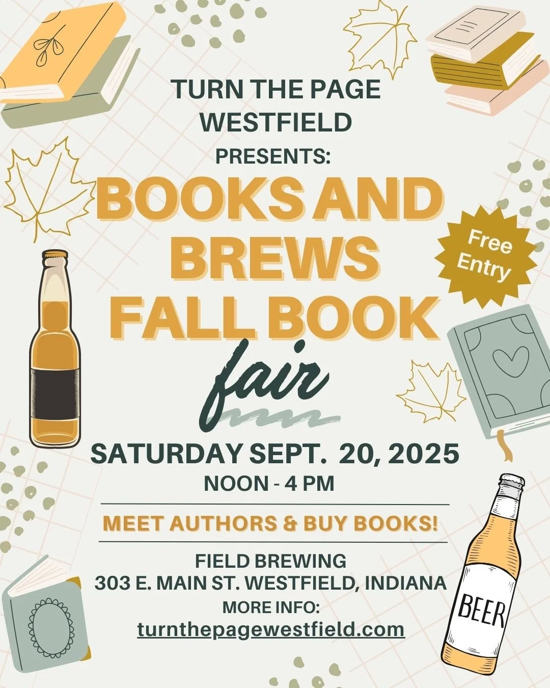 Books and Brews Fall Book Fair