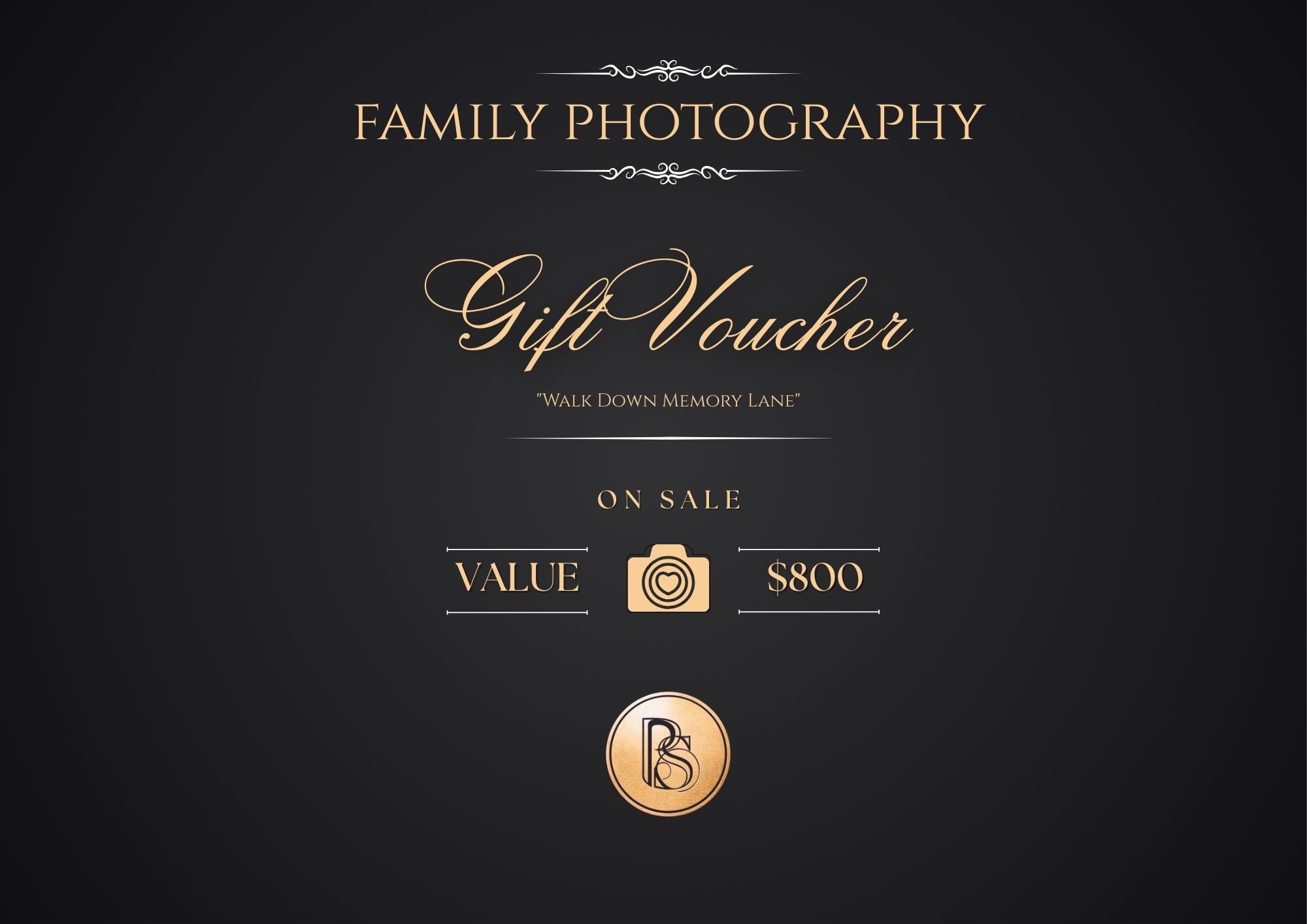 Gift Voucher - $200 for $600 credit. Family Photography $800 value .jpg