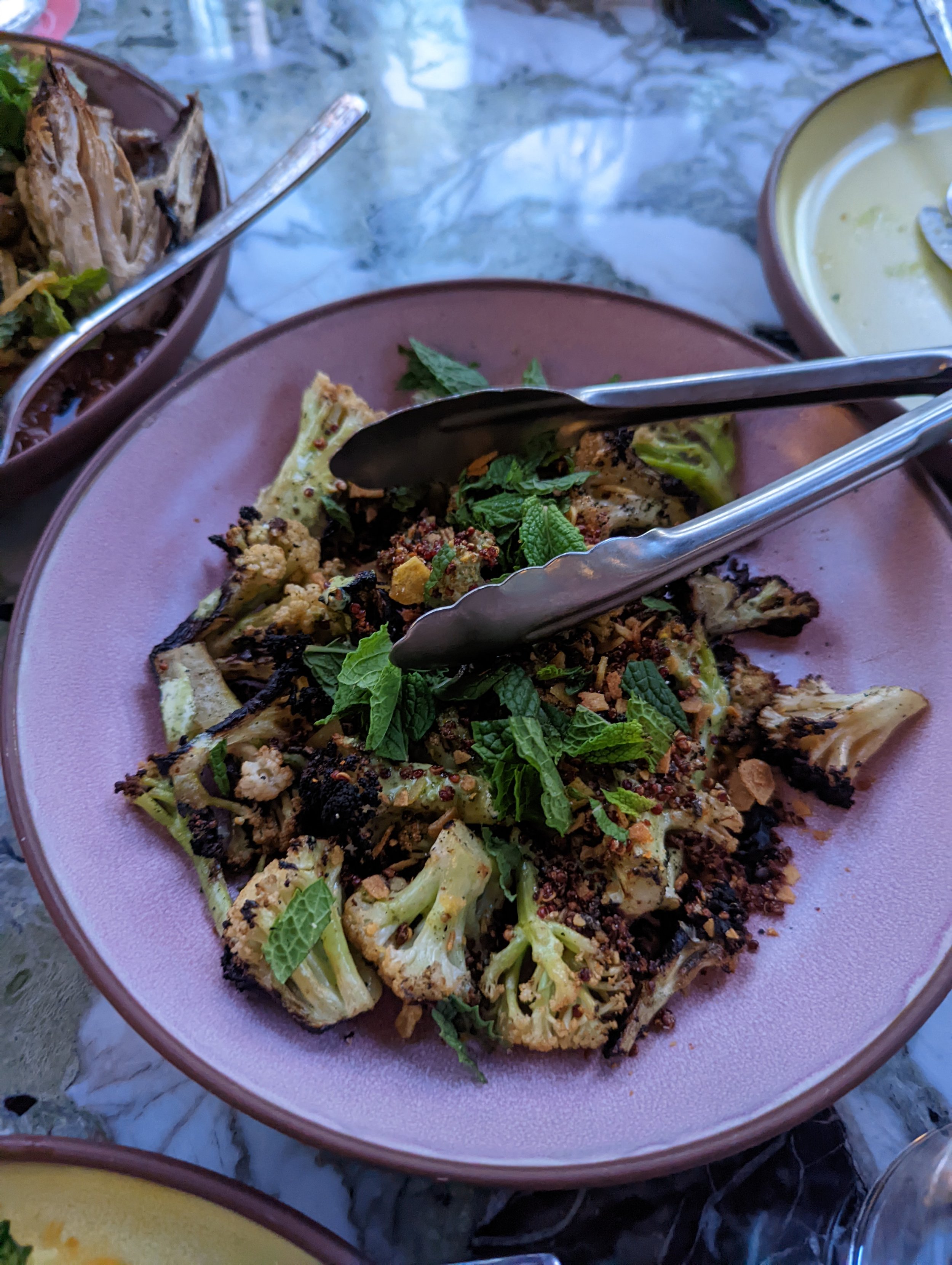 Quinoa and Beet Salad at Cabra Los Angeles