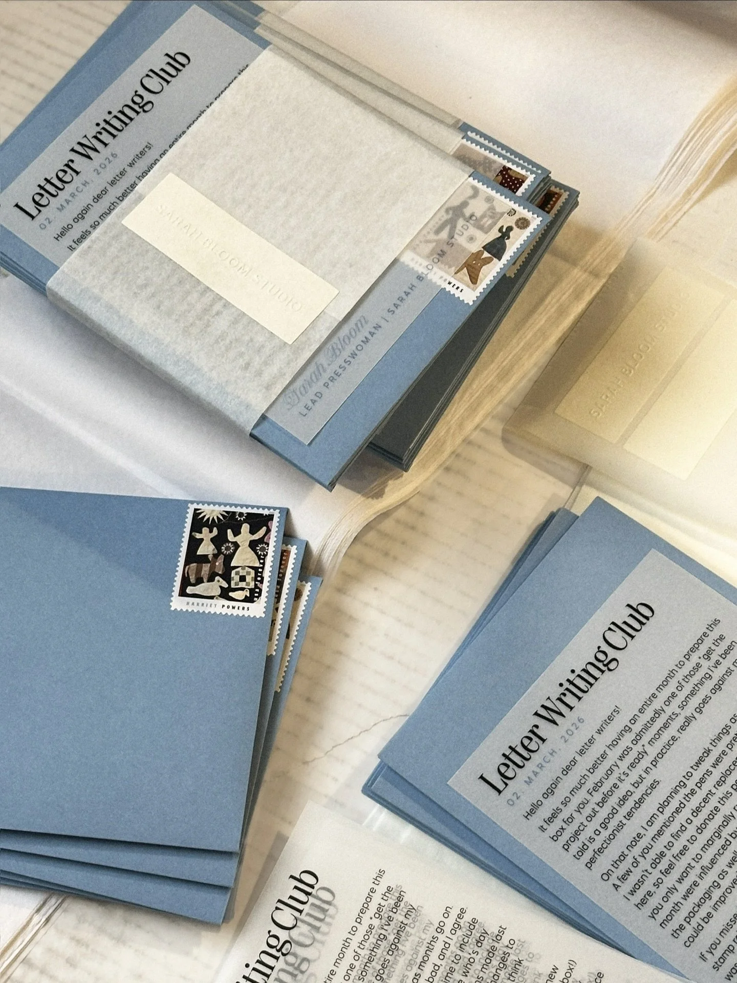 Three months in and Letter Writing Club is still going strong! 02. Boxes went out a few weeks ago, and the preview for 03. is up on our website! 🌷

Sign up now through the end of the month to get the April box! 💌