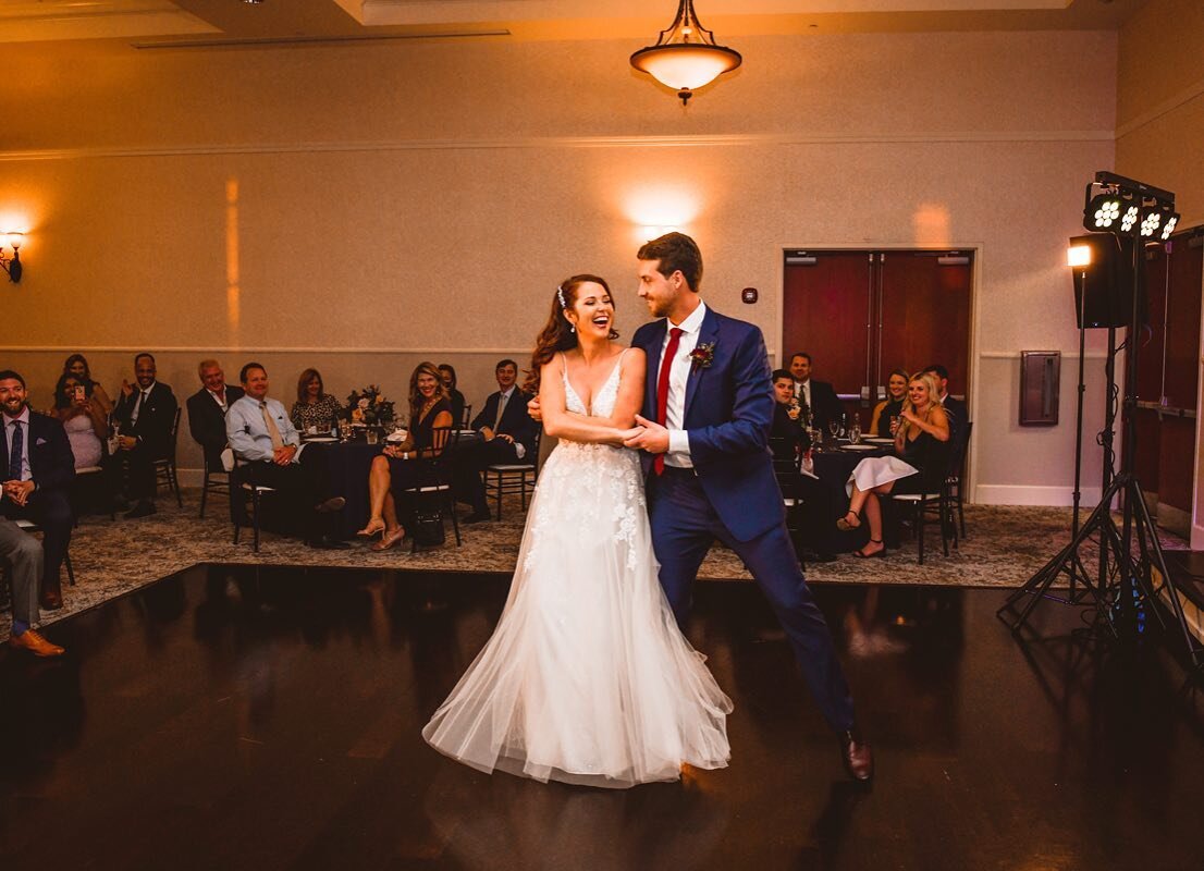 What I really love about this photo is not only the pure joy on Kasey&rsquo;s face but how PRESENT her friends and family are during her and Alex&rsquo;s first dance. No one on their phones, nobody looks bored. 
&bull;
I know they say don&rsquo;t pla