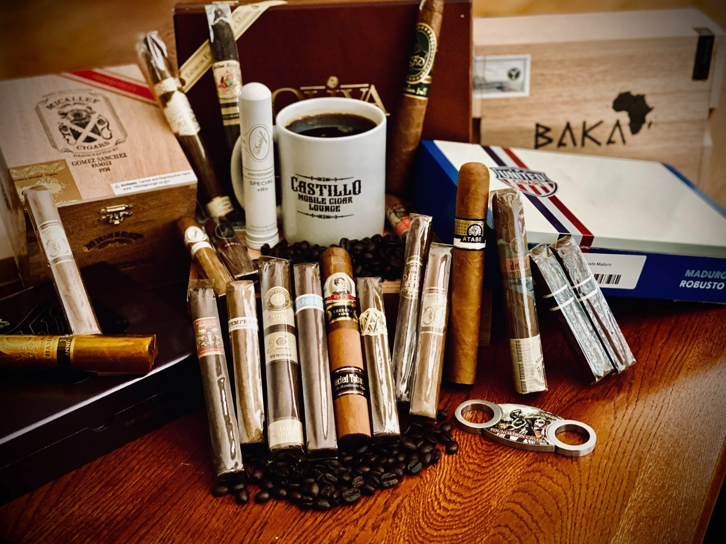 Cigar Accessories — Store 1 — Castillo Mobile Cigar Lounge