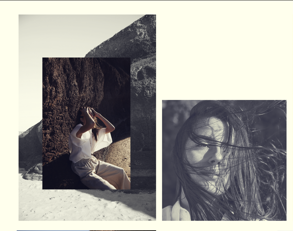 mick bruzzese fashion photography girl and the sea