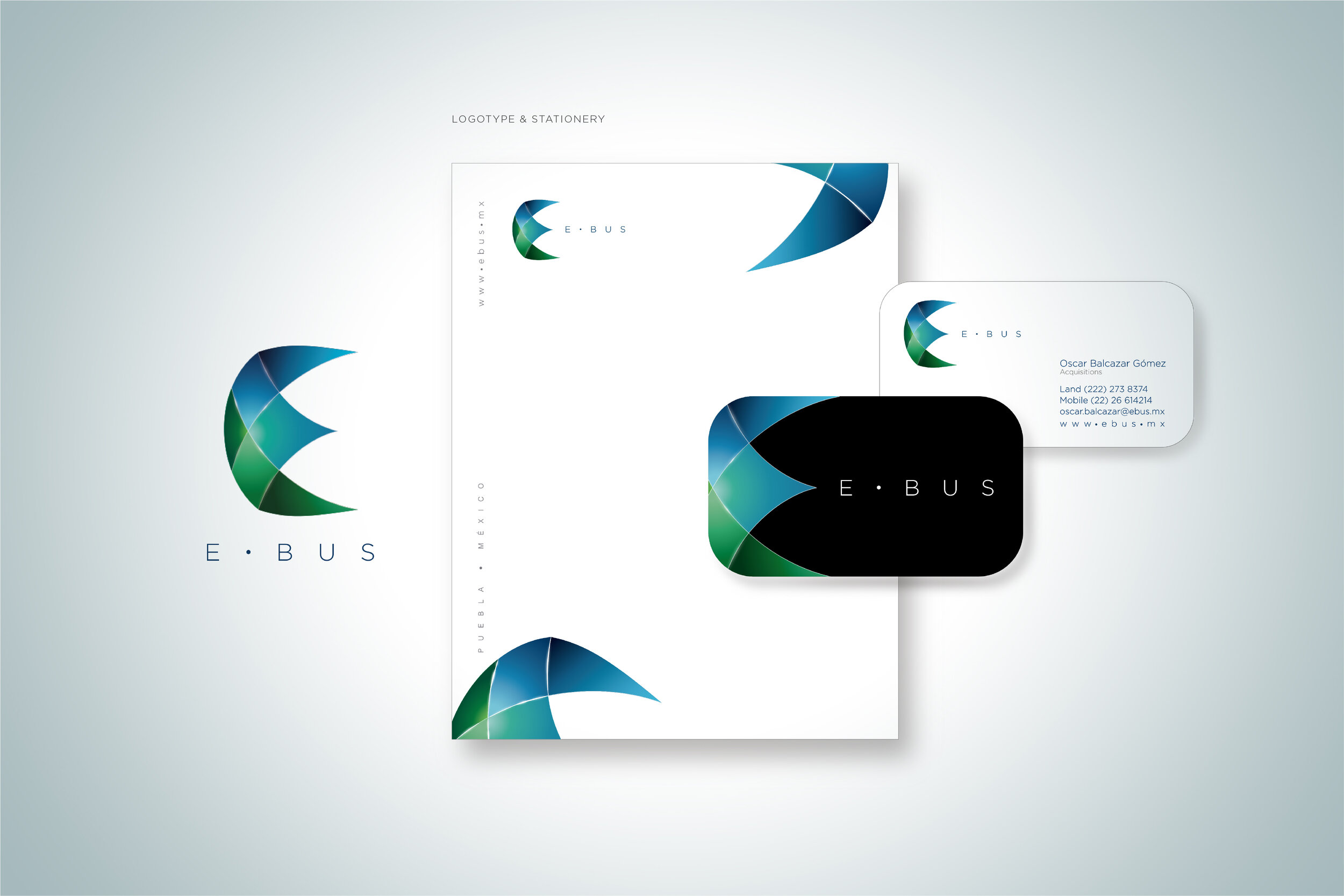 E-Bus Logotype & Stationery