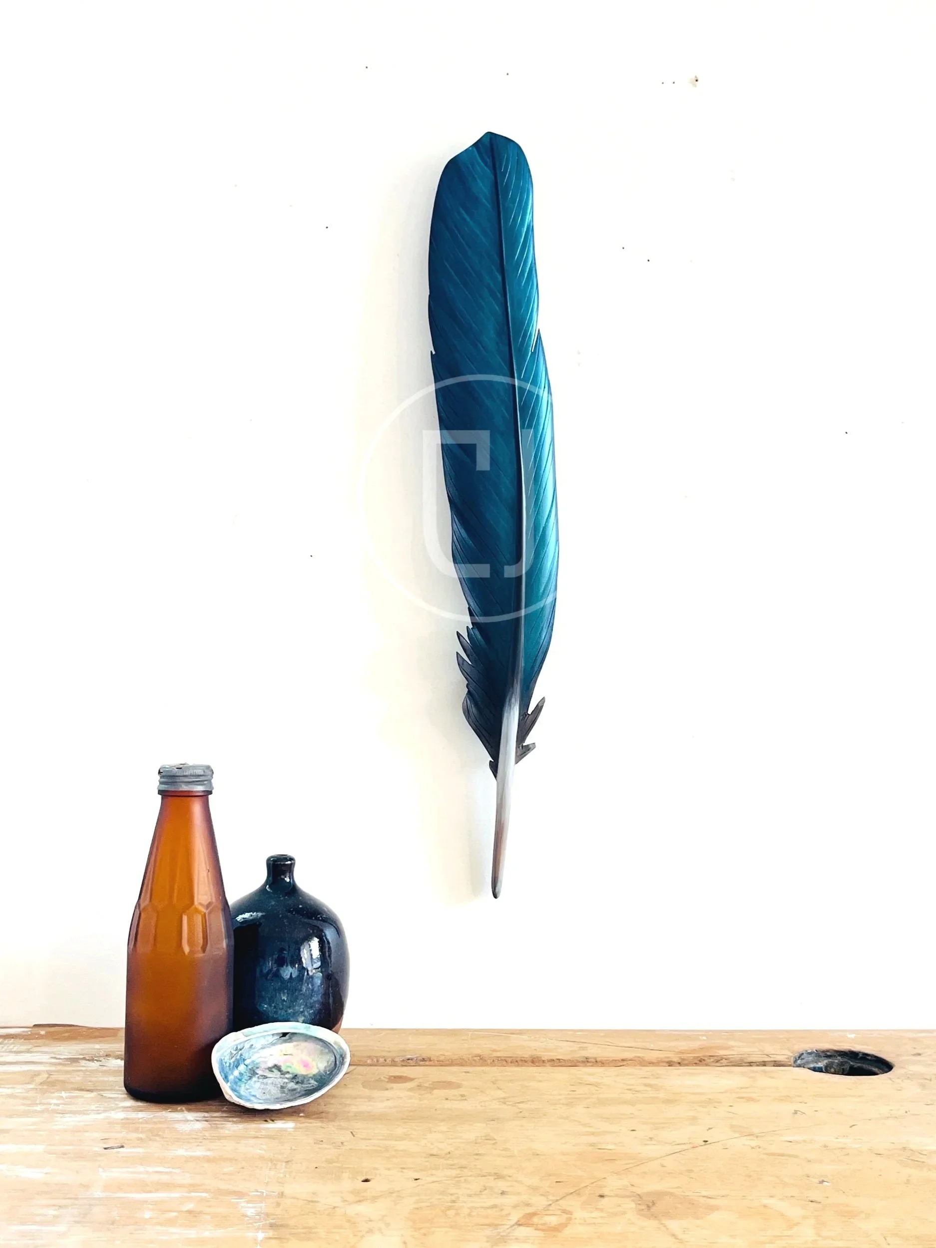 kingfisher art by claire jensen new zealand