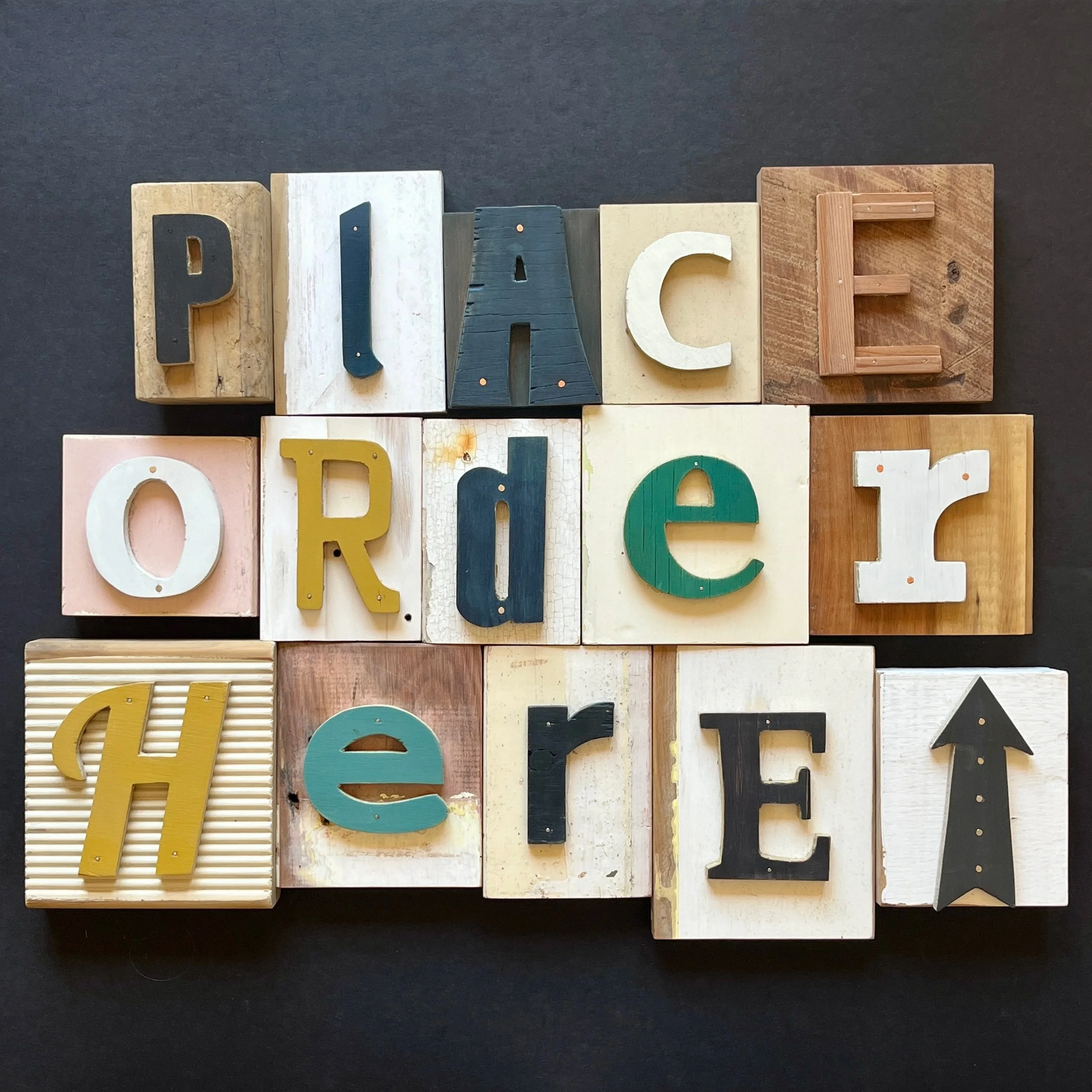 Brown Bach Character Blocks: Stock