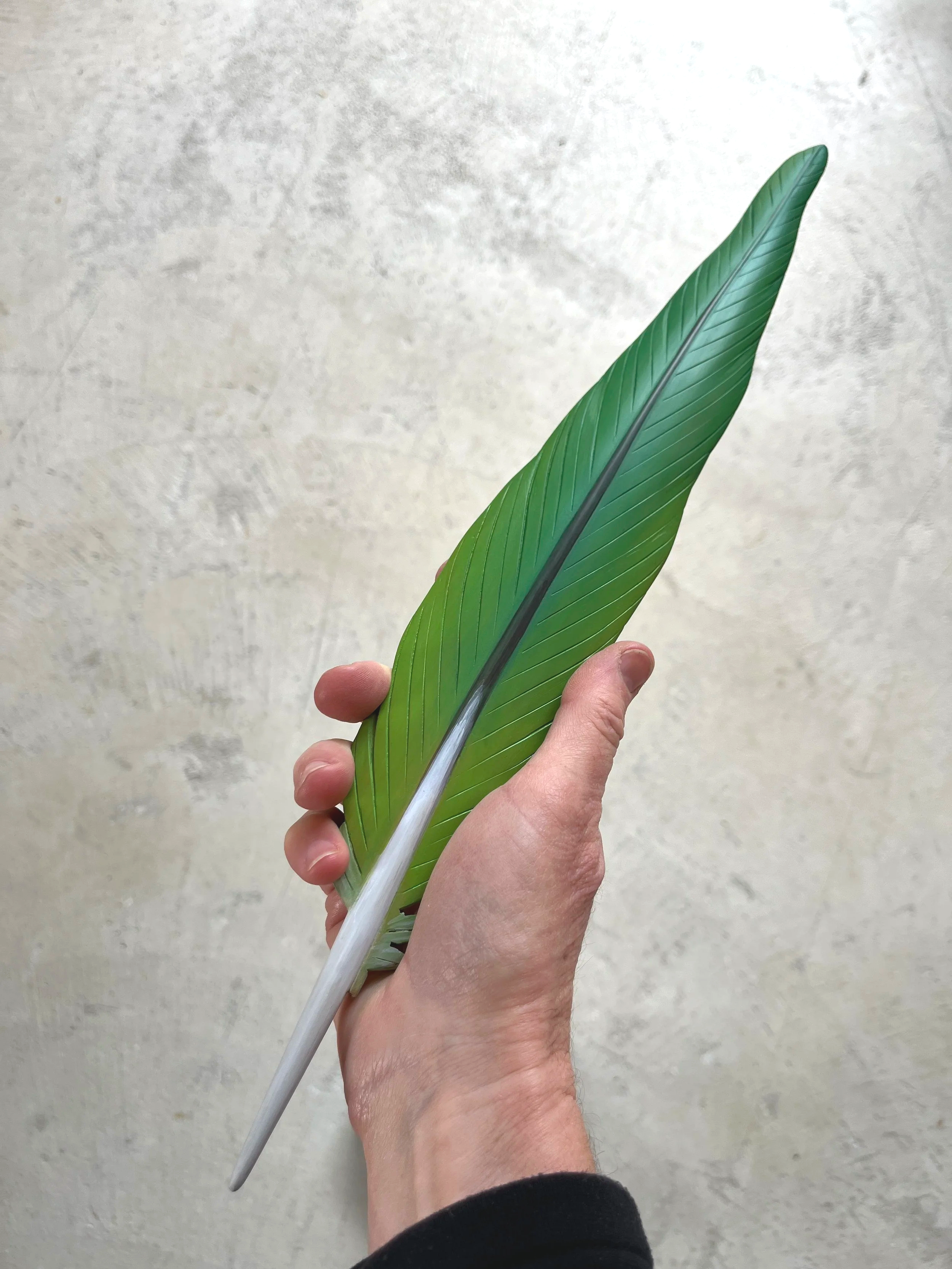 kakariki+carved+feather+art+by+claire+jensen+opunake.png
