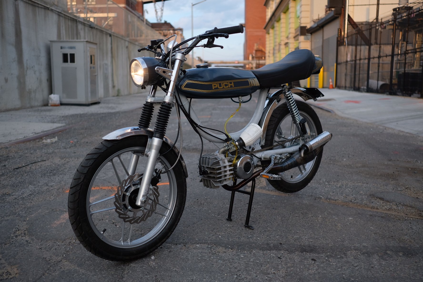What do you think of my custom Puch Maxi-S? Customized in the