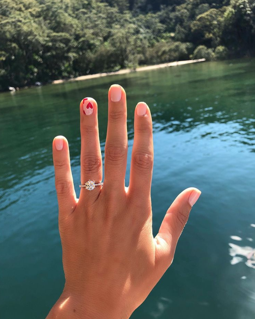 best+nail+colour+engagement+reveal+nail+art