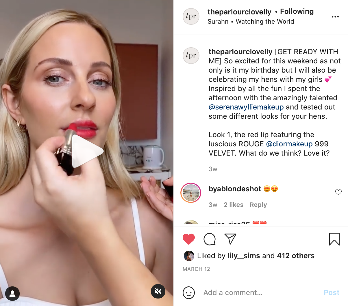 hens+inspired+make+up+looks+the+parlour+room