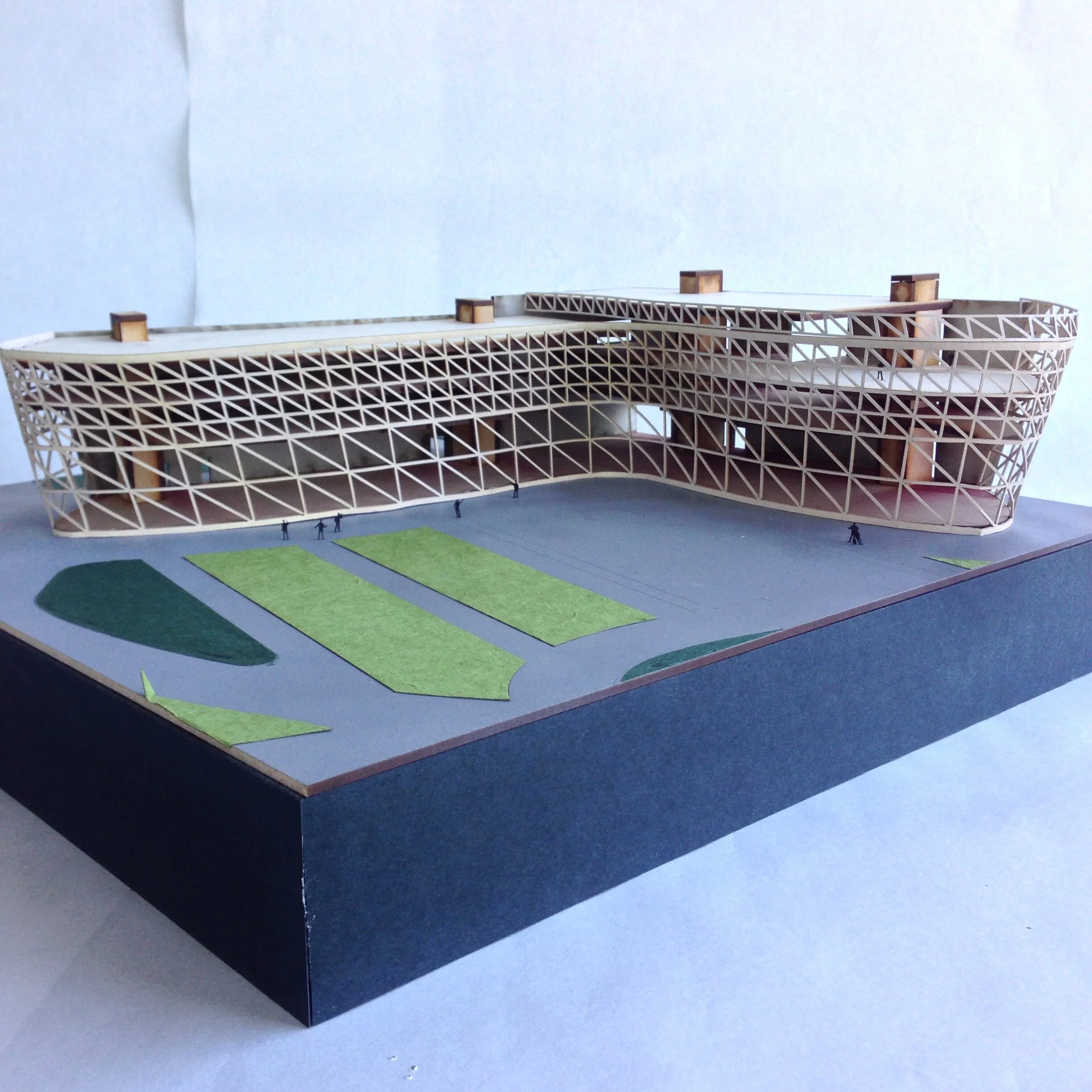  Portland Lab of Animal-free Nutrition and Technology or The PLANT.  Building Model. 