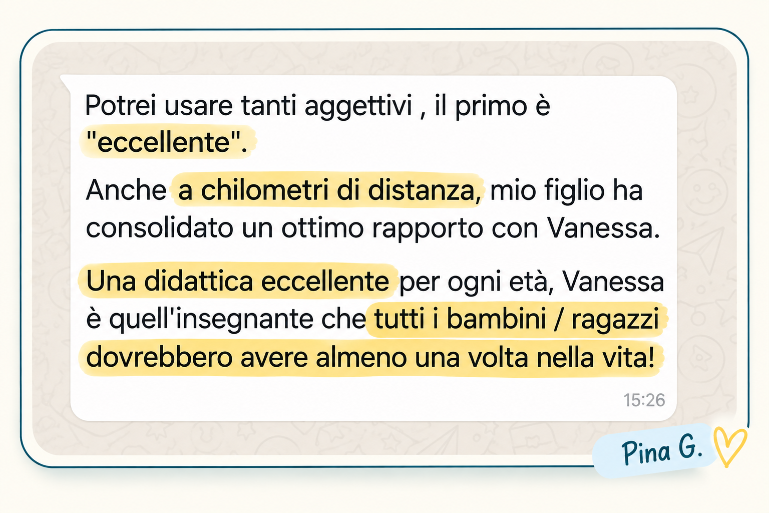 Testimonianza WhatsApp di Pina G.png