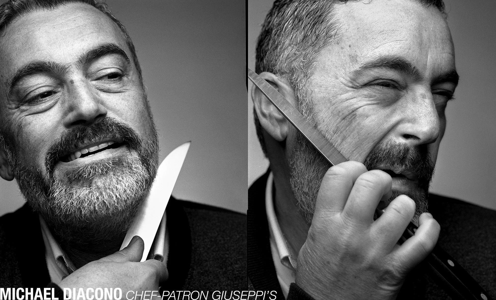 Michael Diacono, Chef Patron Giuseppi's