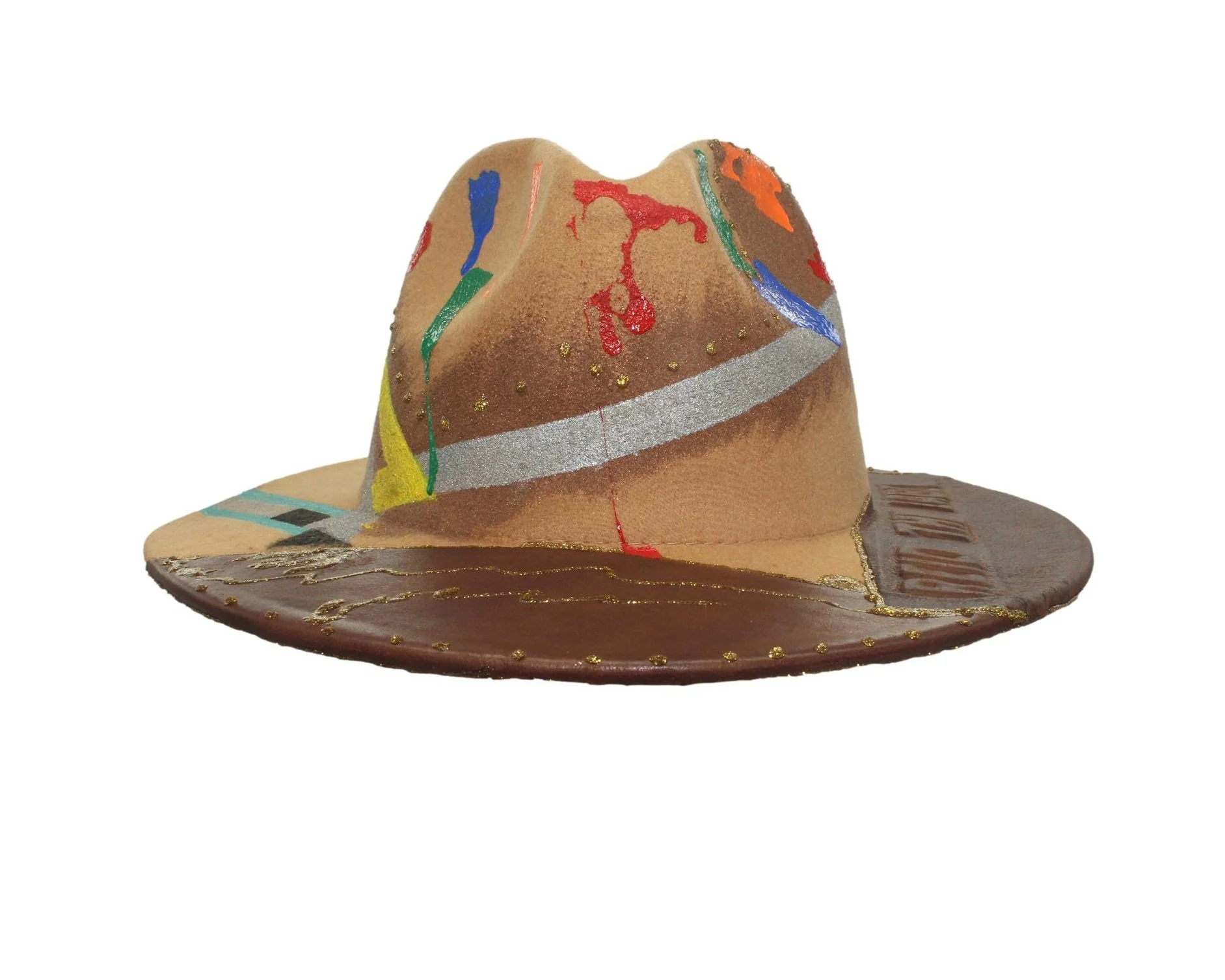 Reid The Label Hat Custom Designer Fedora Professionally Handmade Design New Natalia Reid The Label Fashion Fedora — REID THE LABEL main image 2