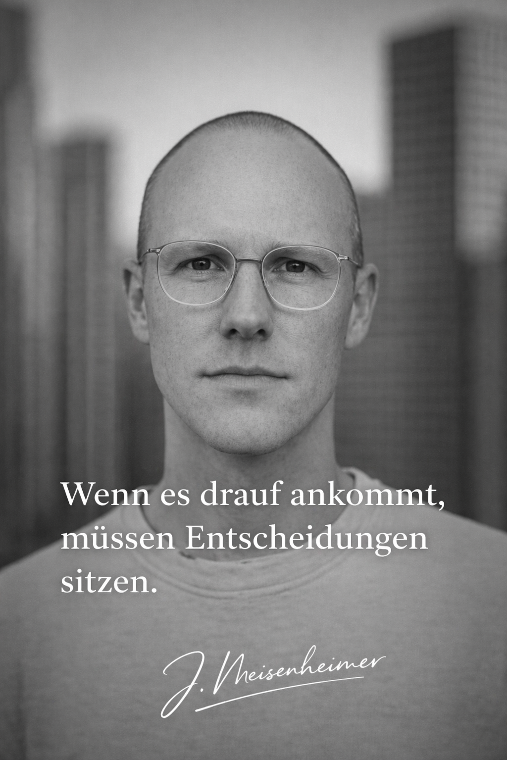 Blogeintrag: Wenn es drauf ankommt, müssen Entscheidungen sitzen.