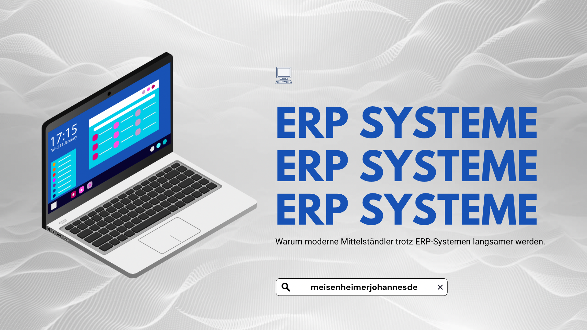 Blogeintrag: ERP Systeme