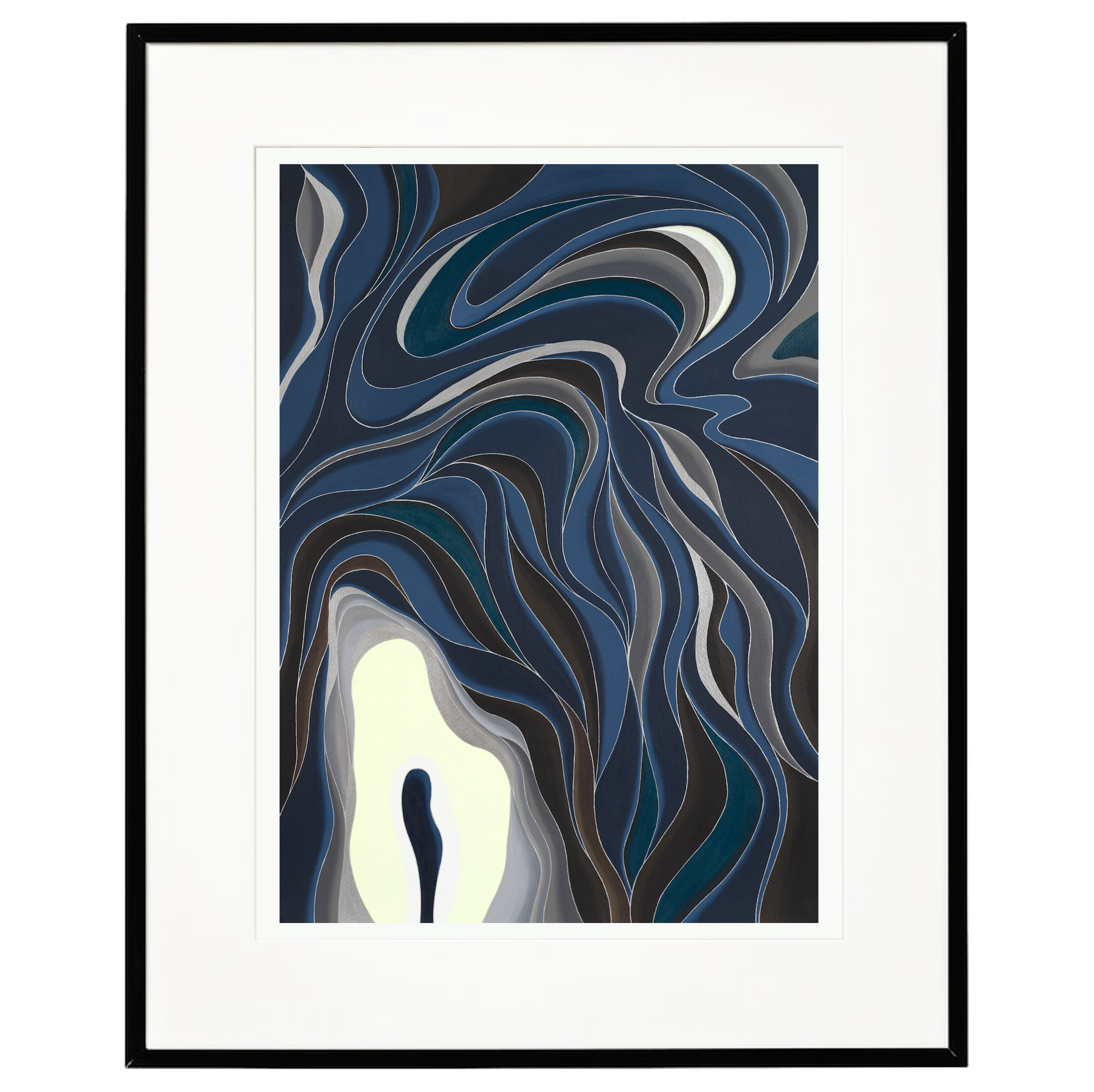 A light in the cave print with frame.png