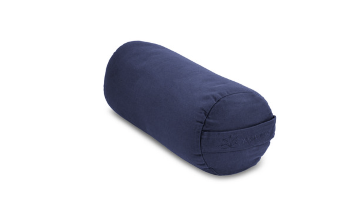 Buckwheat Yoga Bolster Blue
