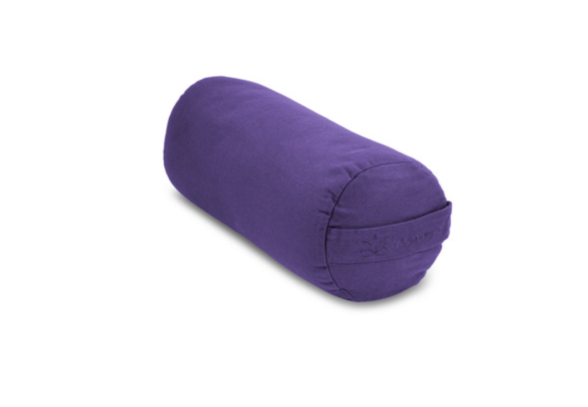 Buckwheat Yoga Bolster: Purple