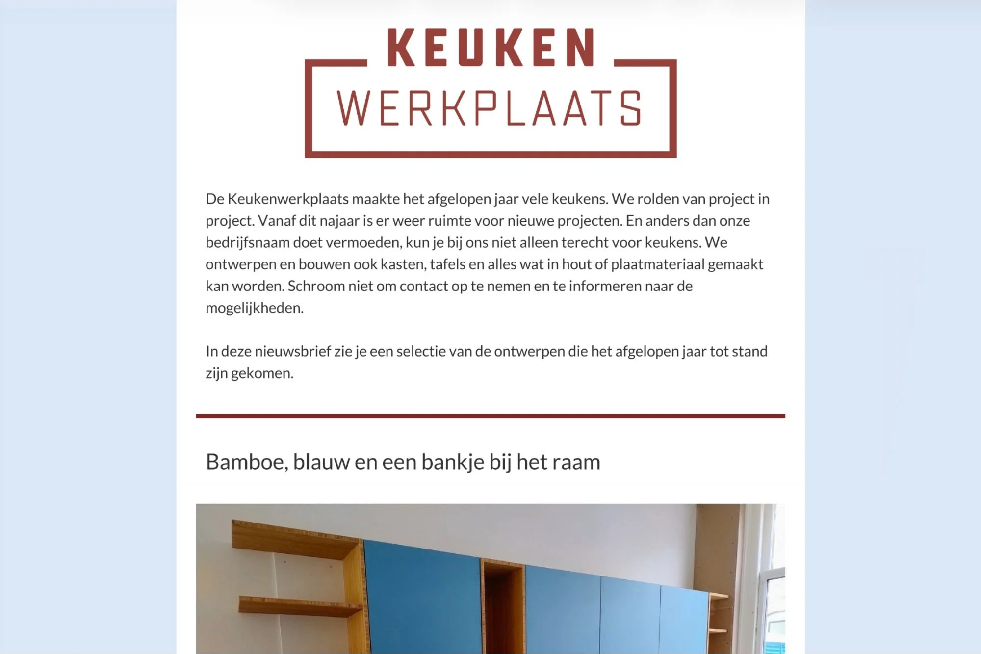 Nieuwsbrieven
