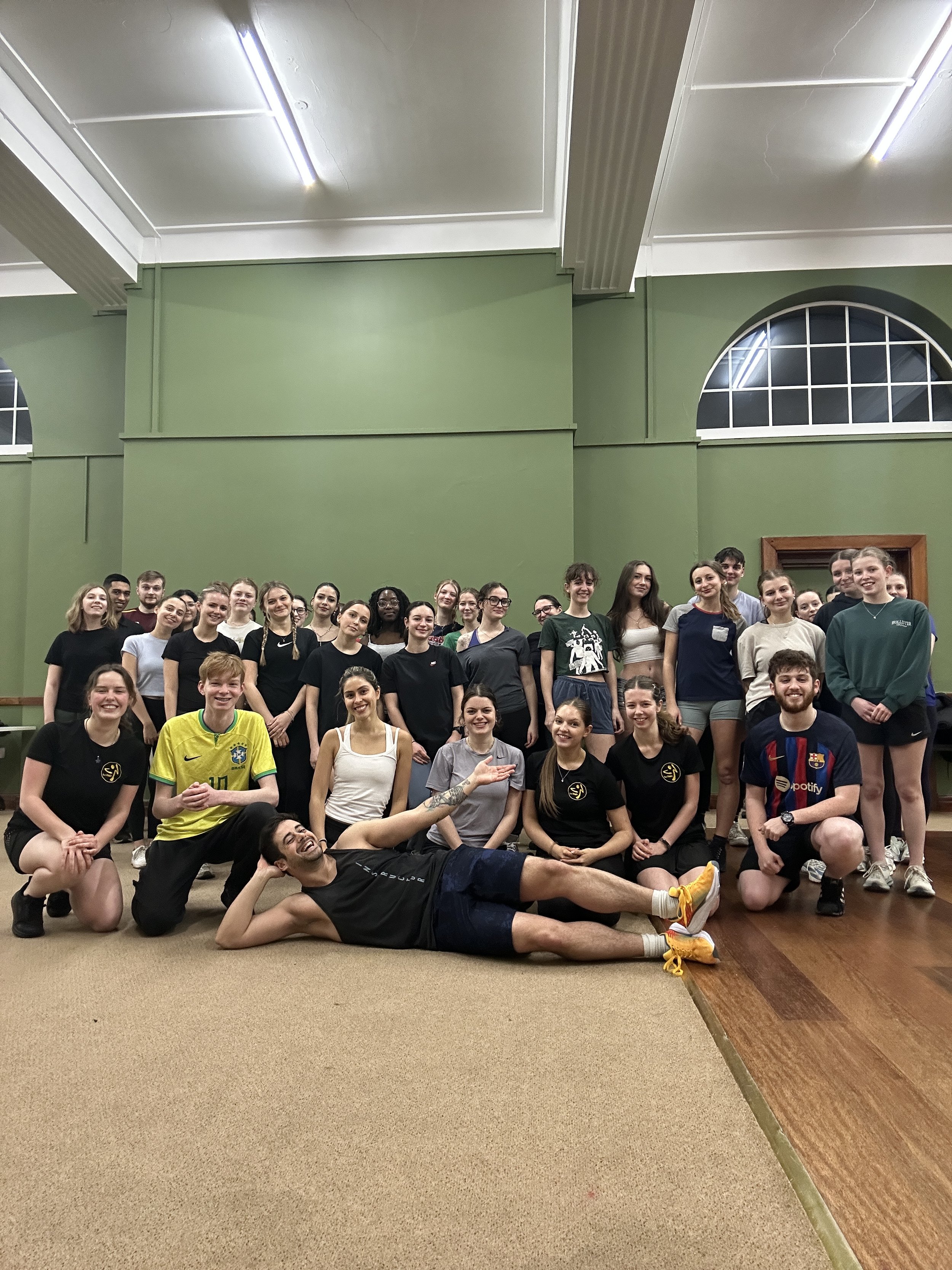 Weekly class with the University of Sheffield ZUMBA® Society!