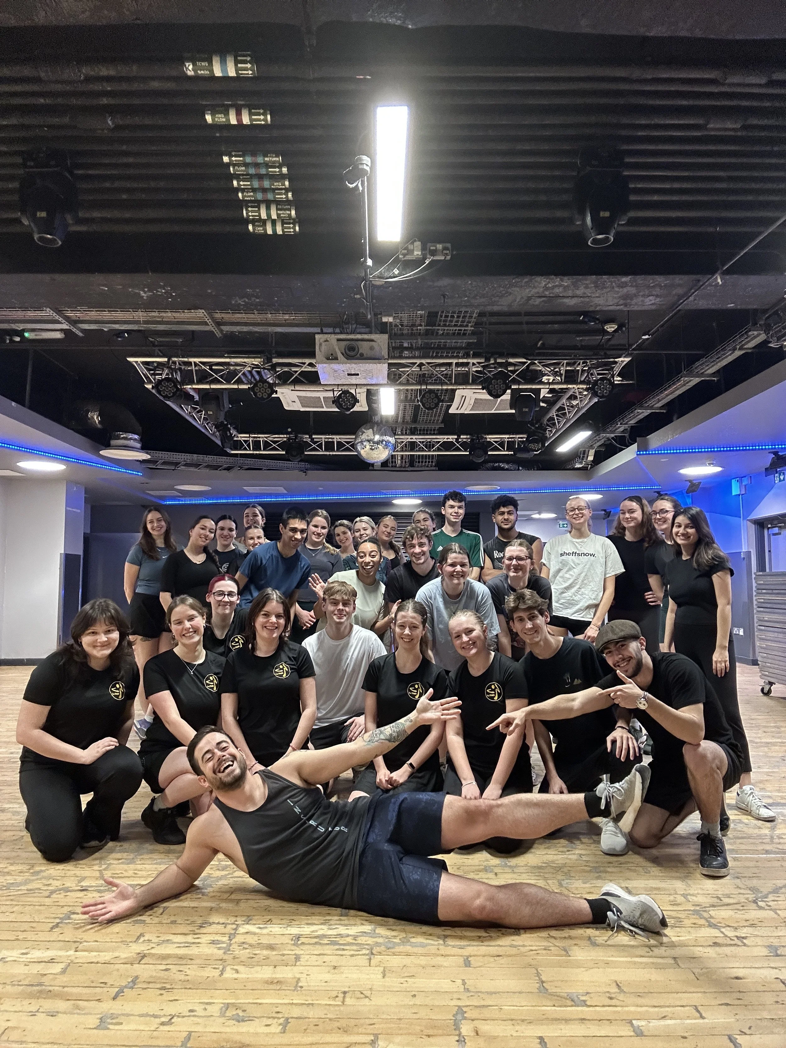 Weekly class with the University of Sheffield ZUMBA® Society!