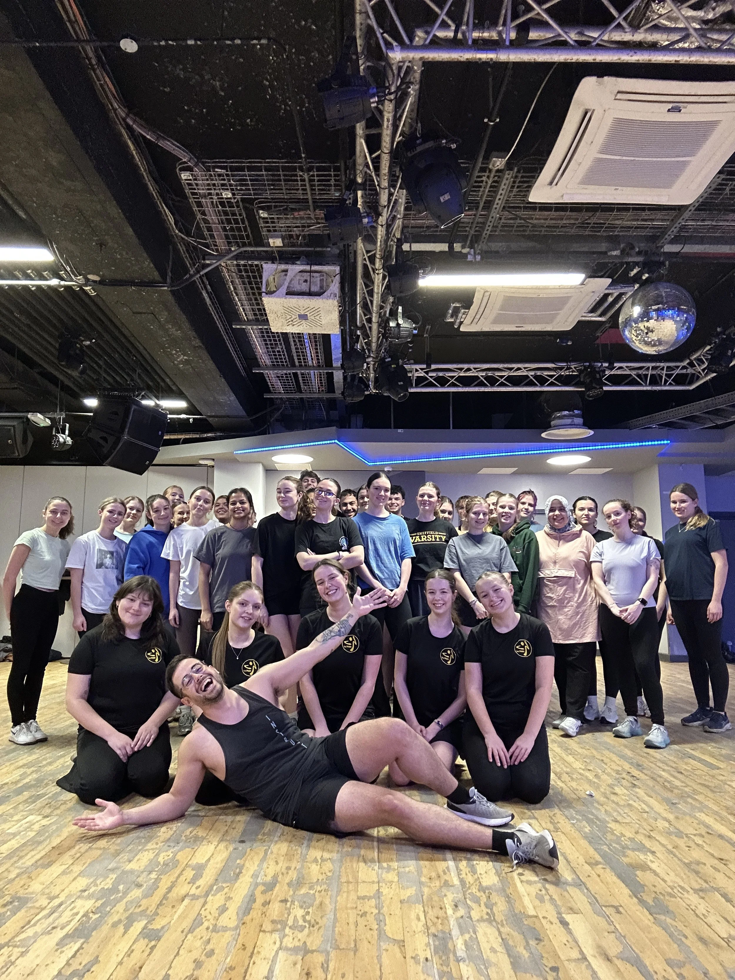 Weekly class with the University of Sheffield ZUMBA® Society!