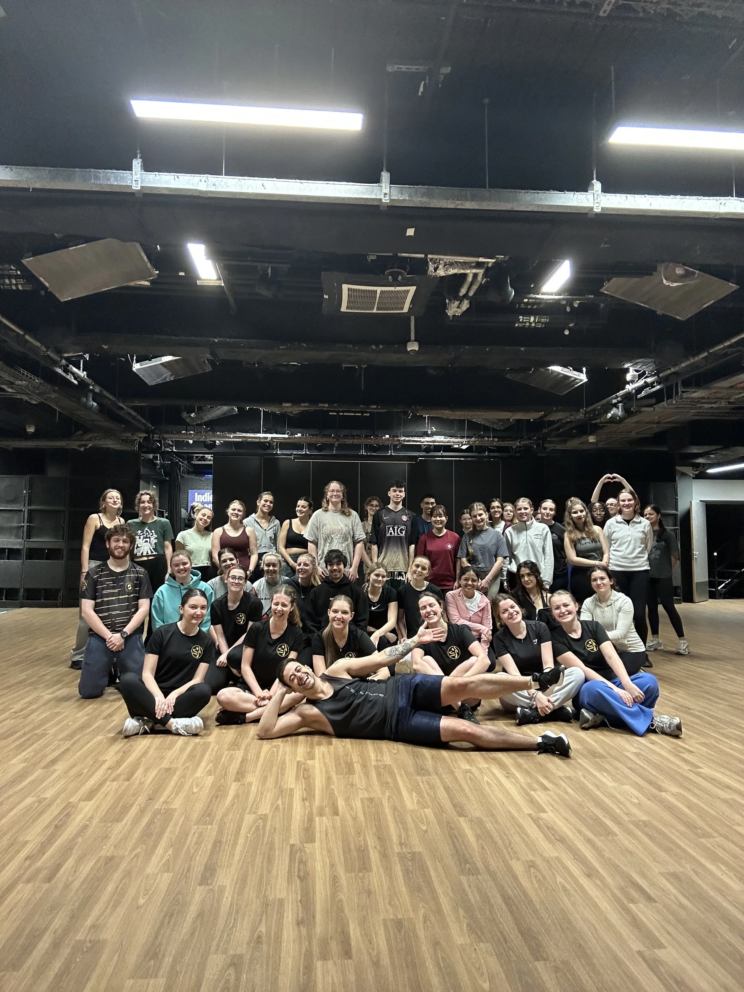 Weekly class with the University of Sheffield ZUMBA® Society!
