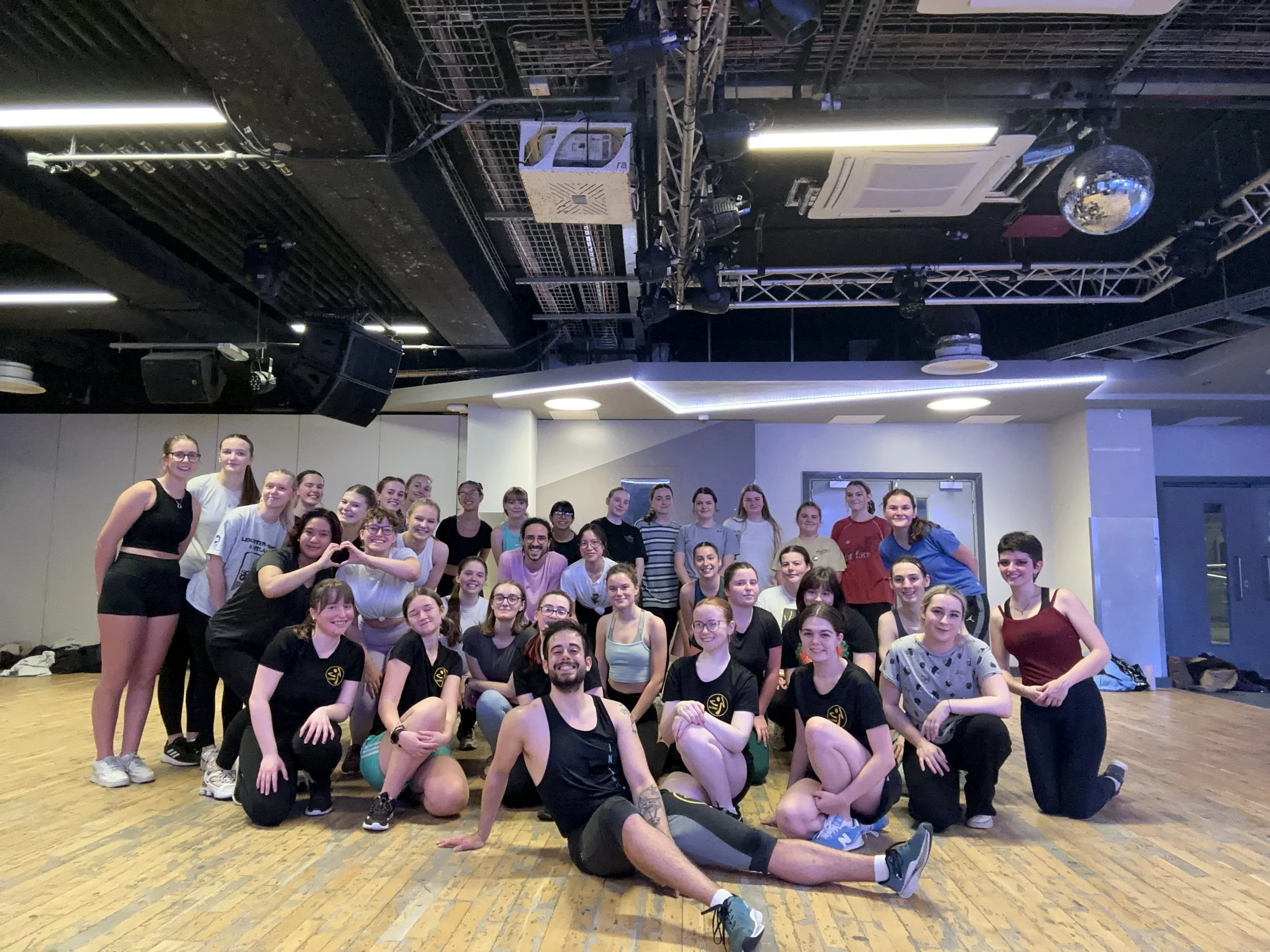 Weekly class with the University of Sheffield ZUMBA® Society!