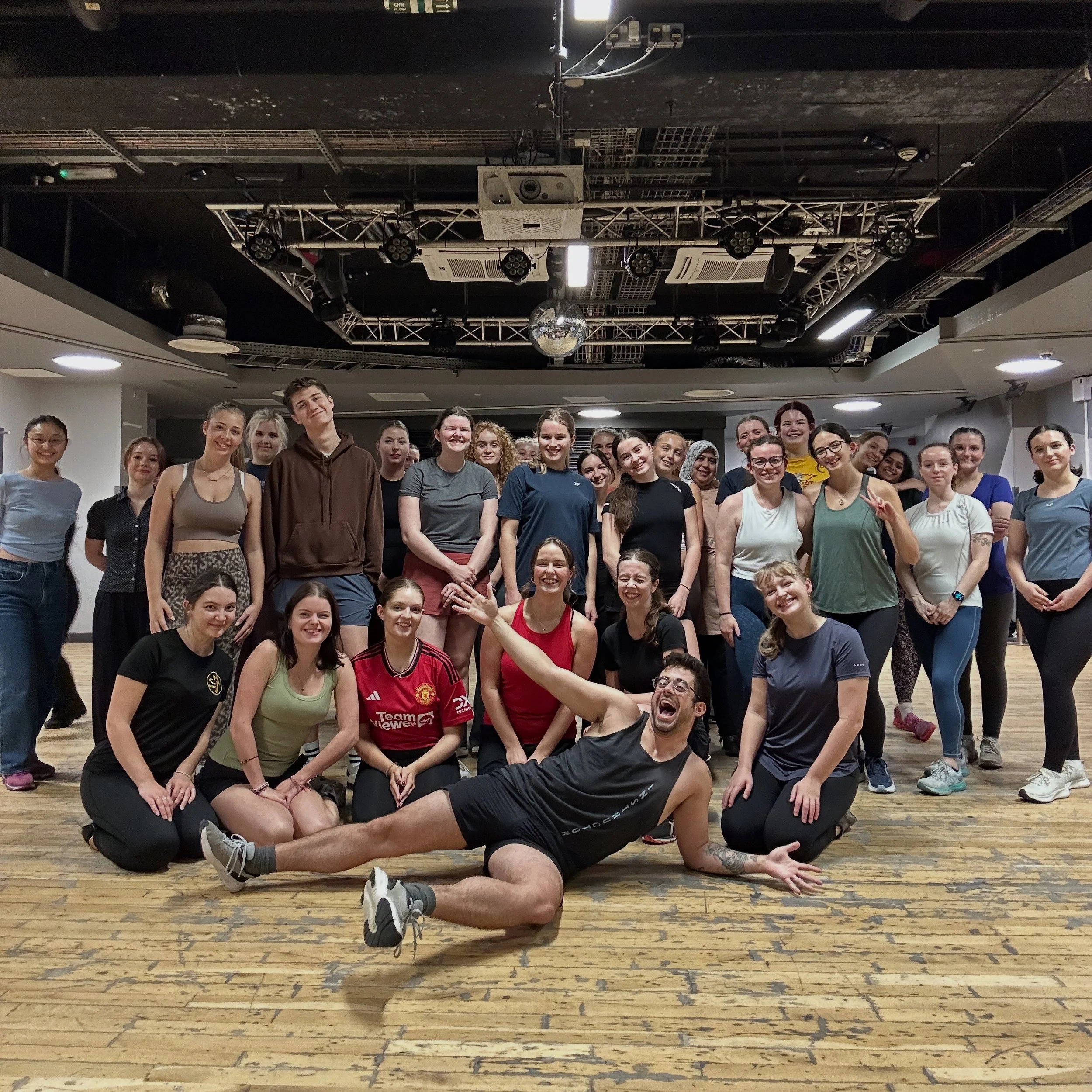 Weekly class with the University of Sheffield ZUMBA® Society!