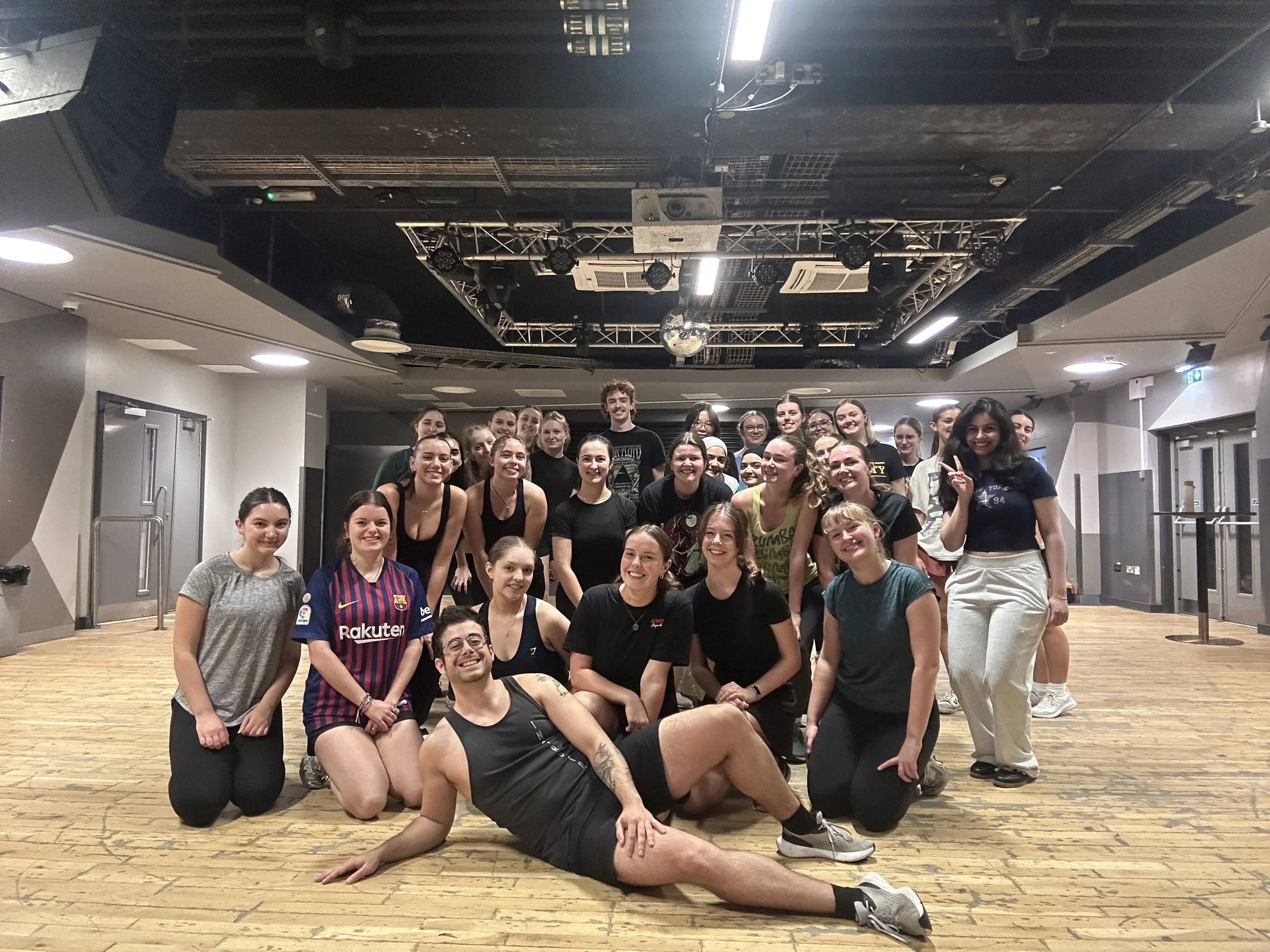 Weekly class with the University of Sheffield ZUMBA® Society!