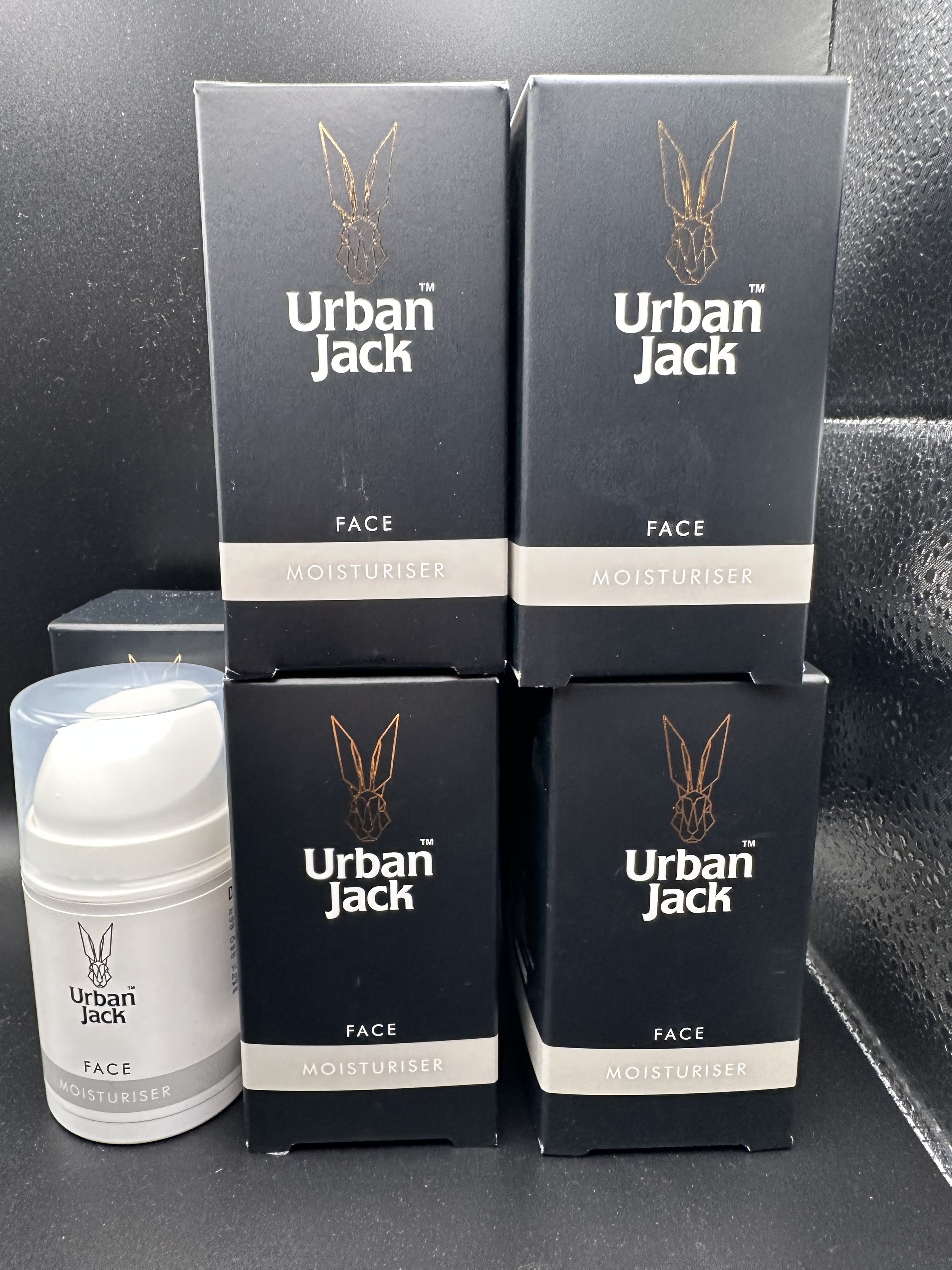 Urban Jack moisturiser.