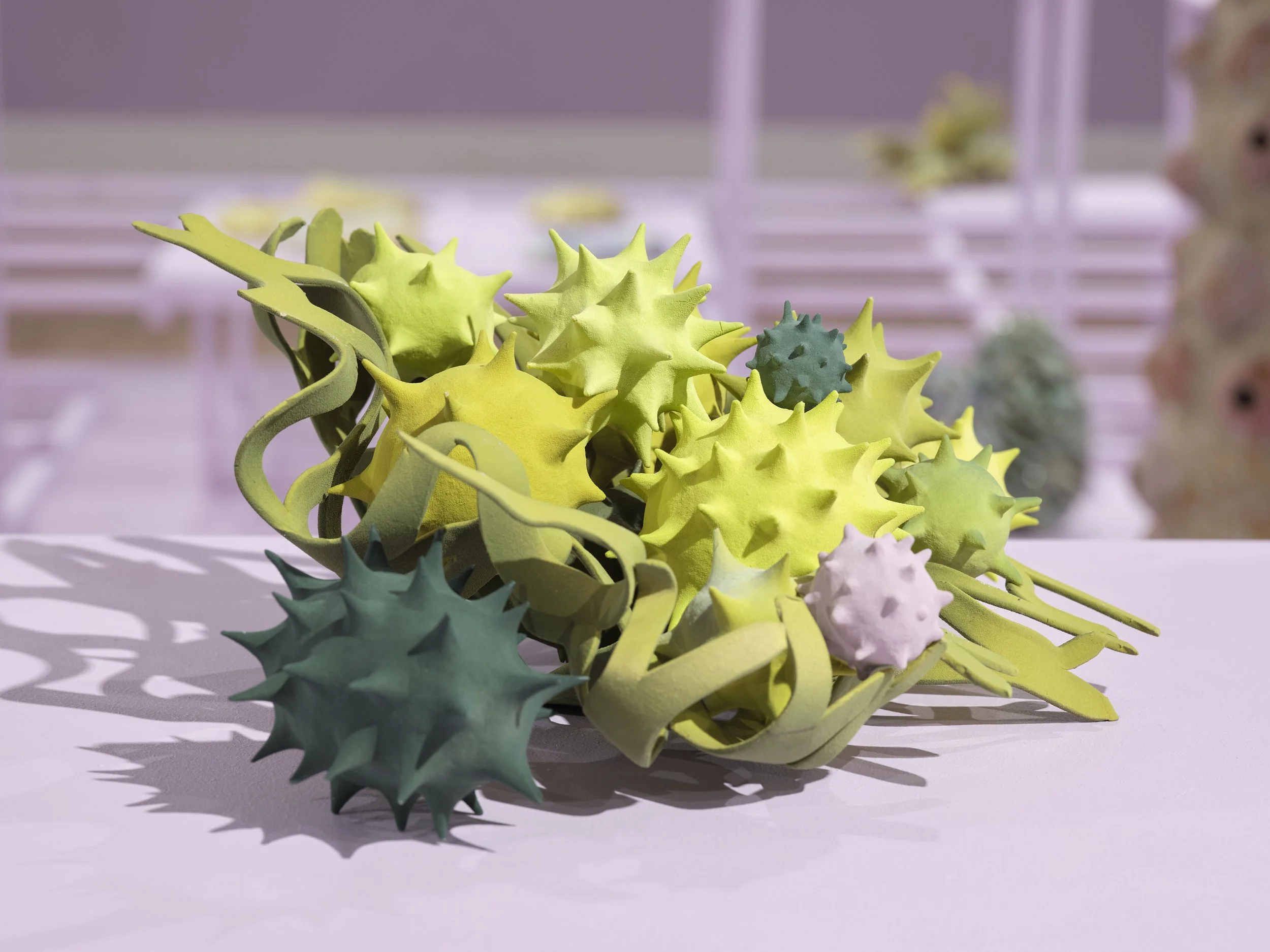 quietly, to loud effect, stoneware, 31 x 35 x 14.5cm, 2025