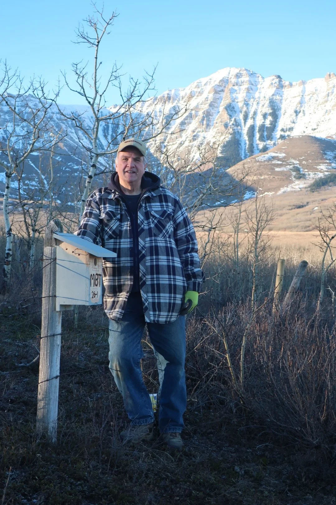 First CFLSA-funded nest boxes installed at Twin Butte