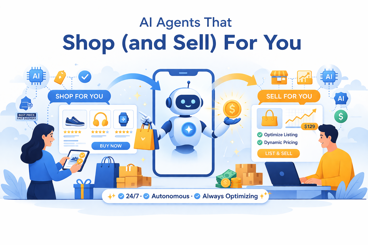 AI Agents That Shop (and Sell) For You
