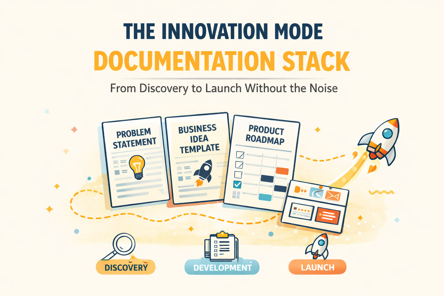 Product Innovation Documentation stack - from the Innovation Mode