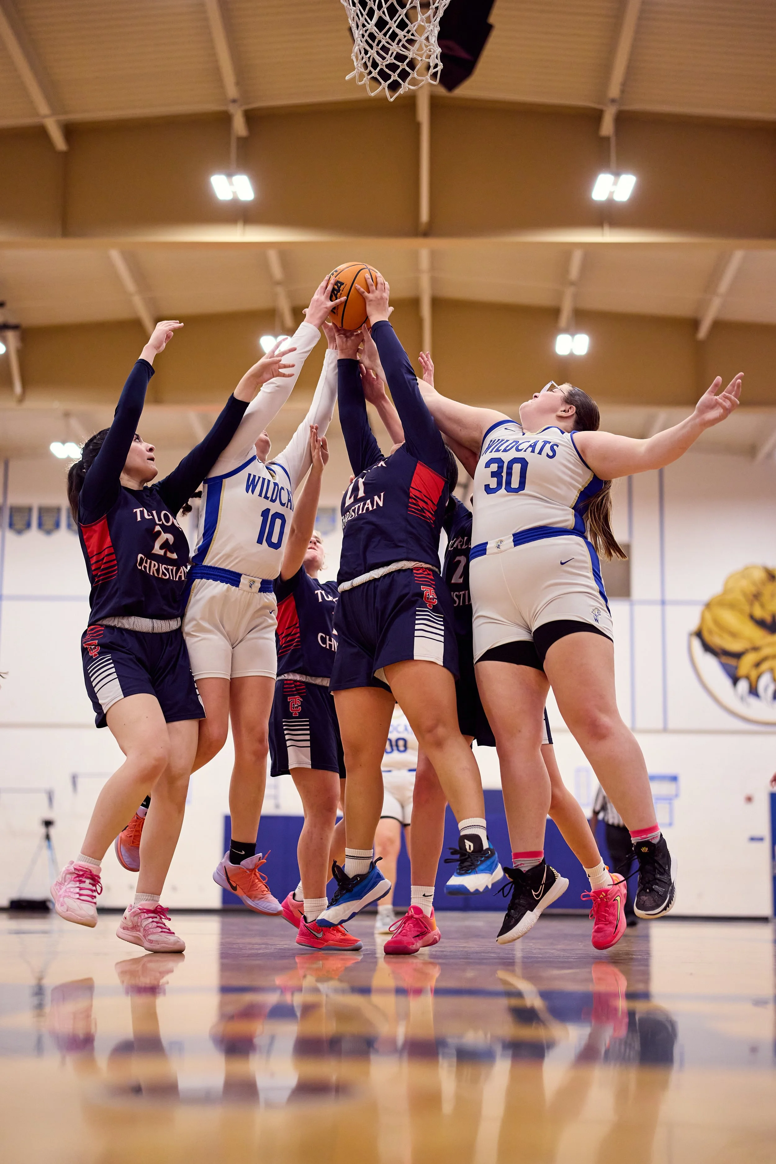 2025-1204 Basketball Girls V | Turlock Christian at Waterford