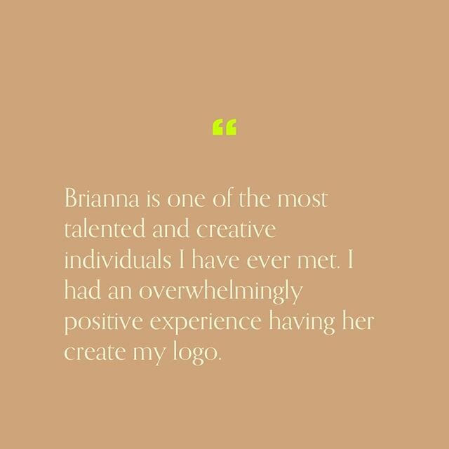 My client @falcocreativemedia is pulling on our heartstrings with her sweet review. Thank you endlessly! ⁠
Katie's full review: &quot;Brianna is one of the most talented and creative individuals I have ever met. I had an overwhelmingly positive exper