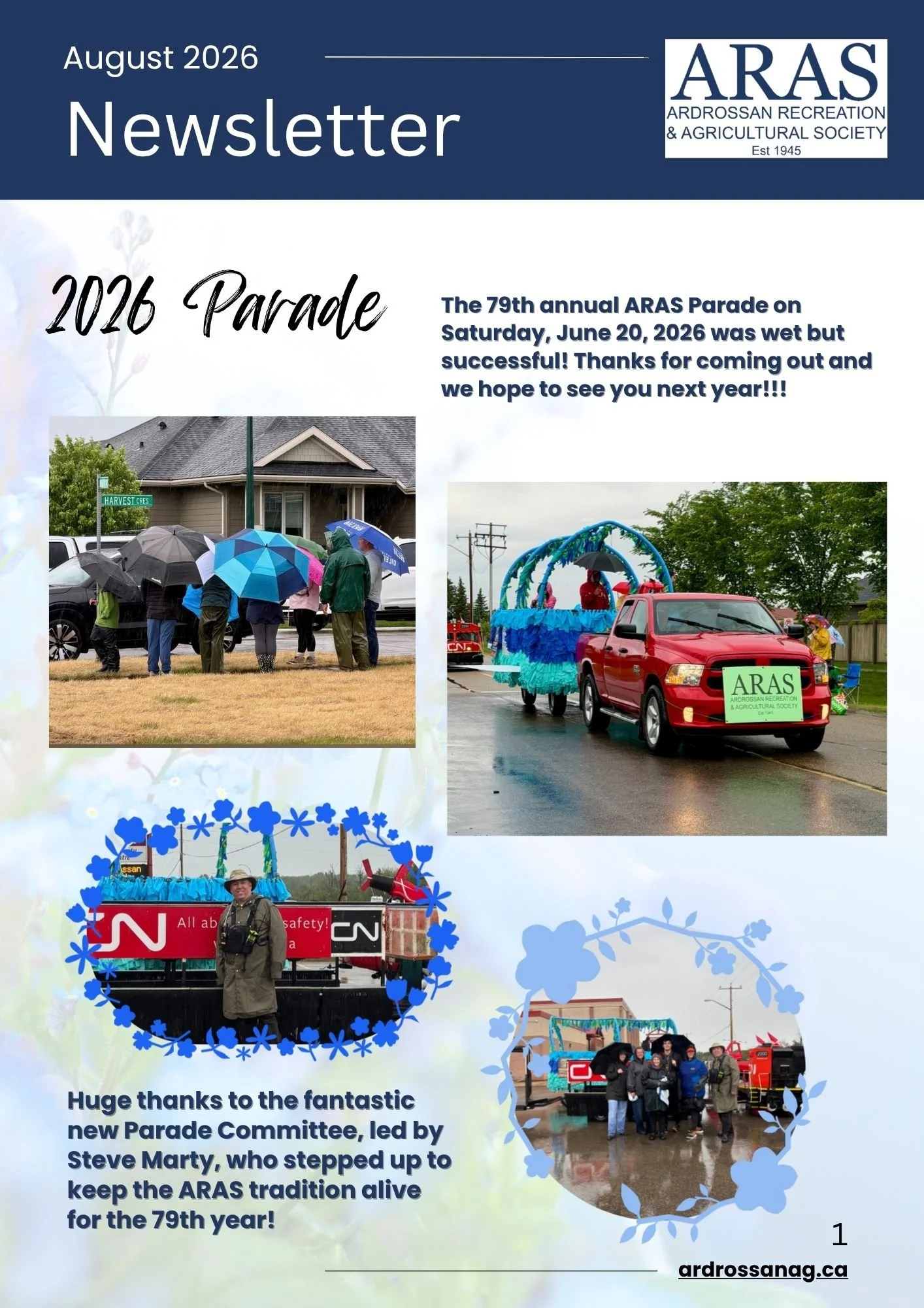ARAS Newsletter - August 2026