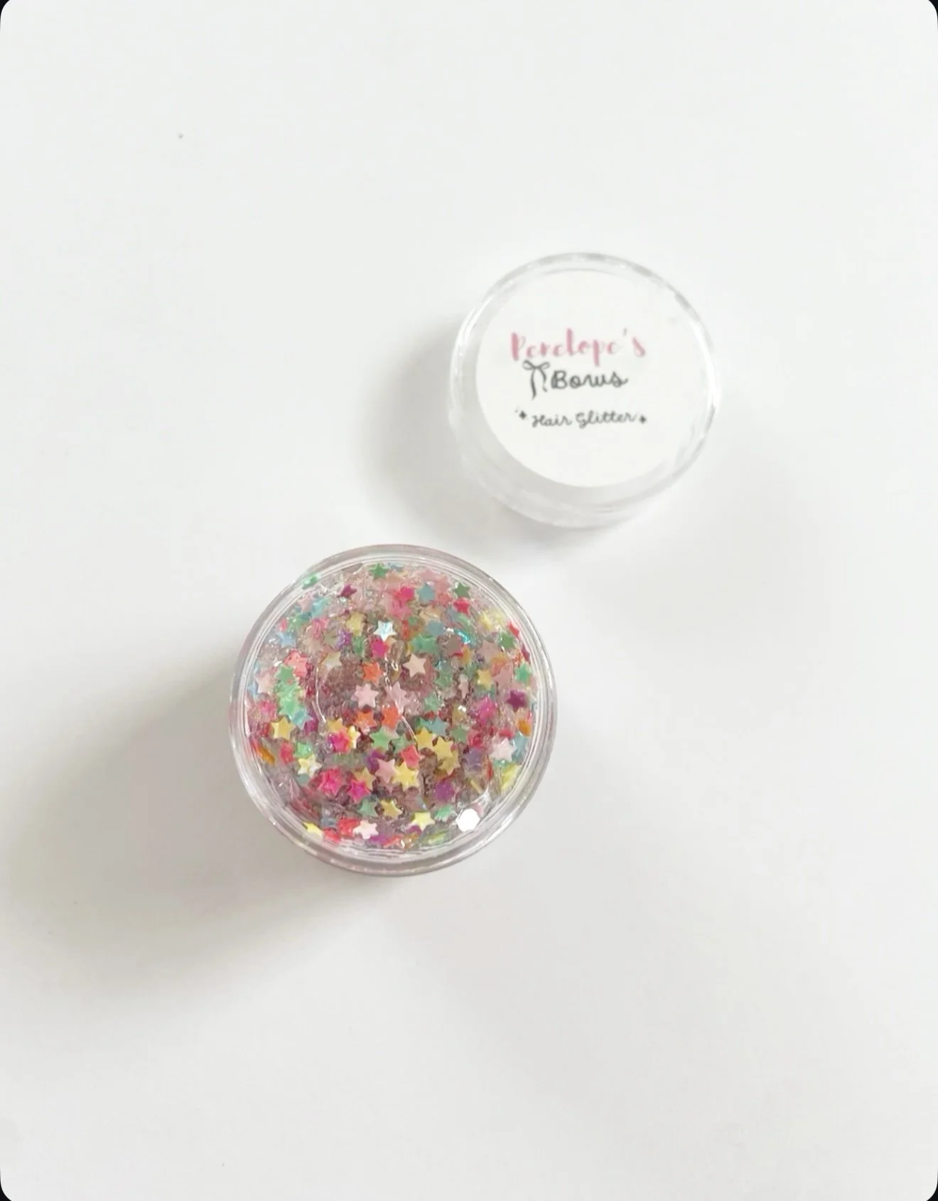 Rainbow Stars Hair Glitter