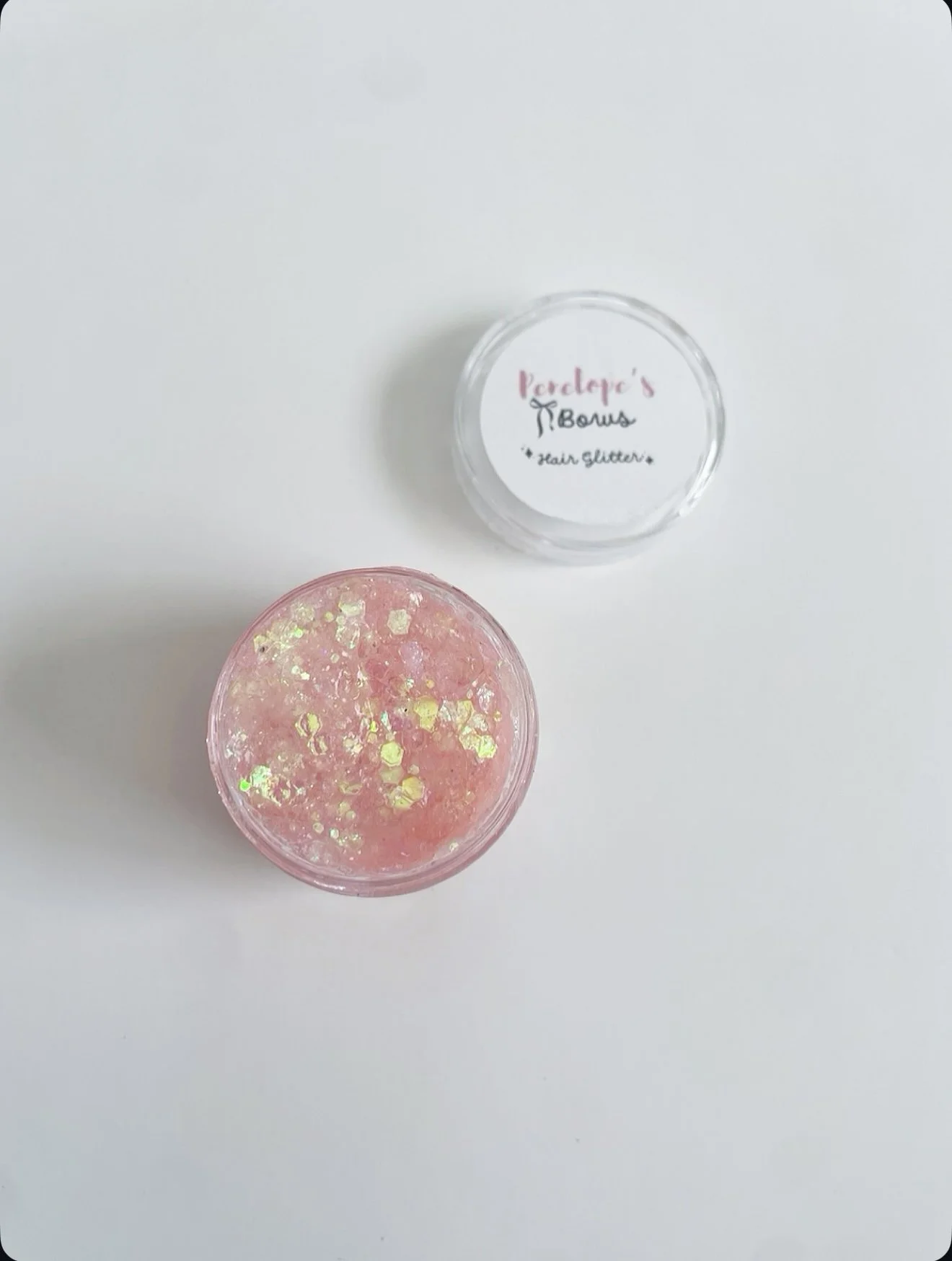 Spring Pink Hair Glitter