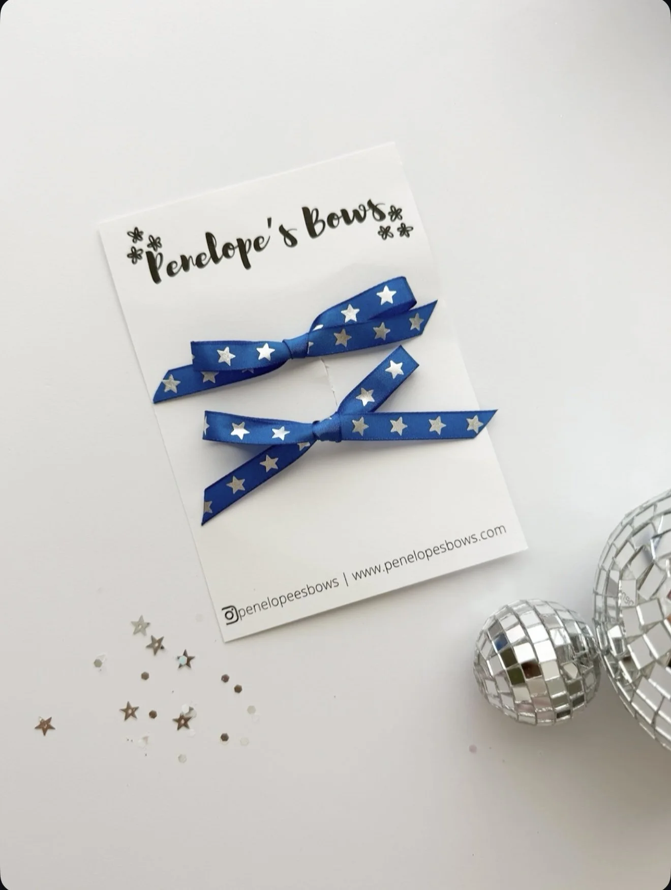Dainty Blue Stars Piggies