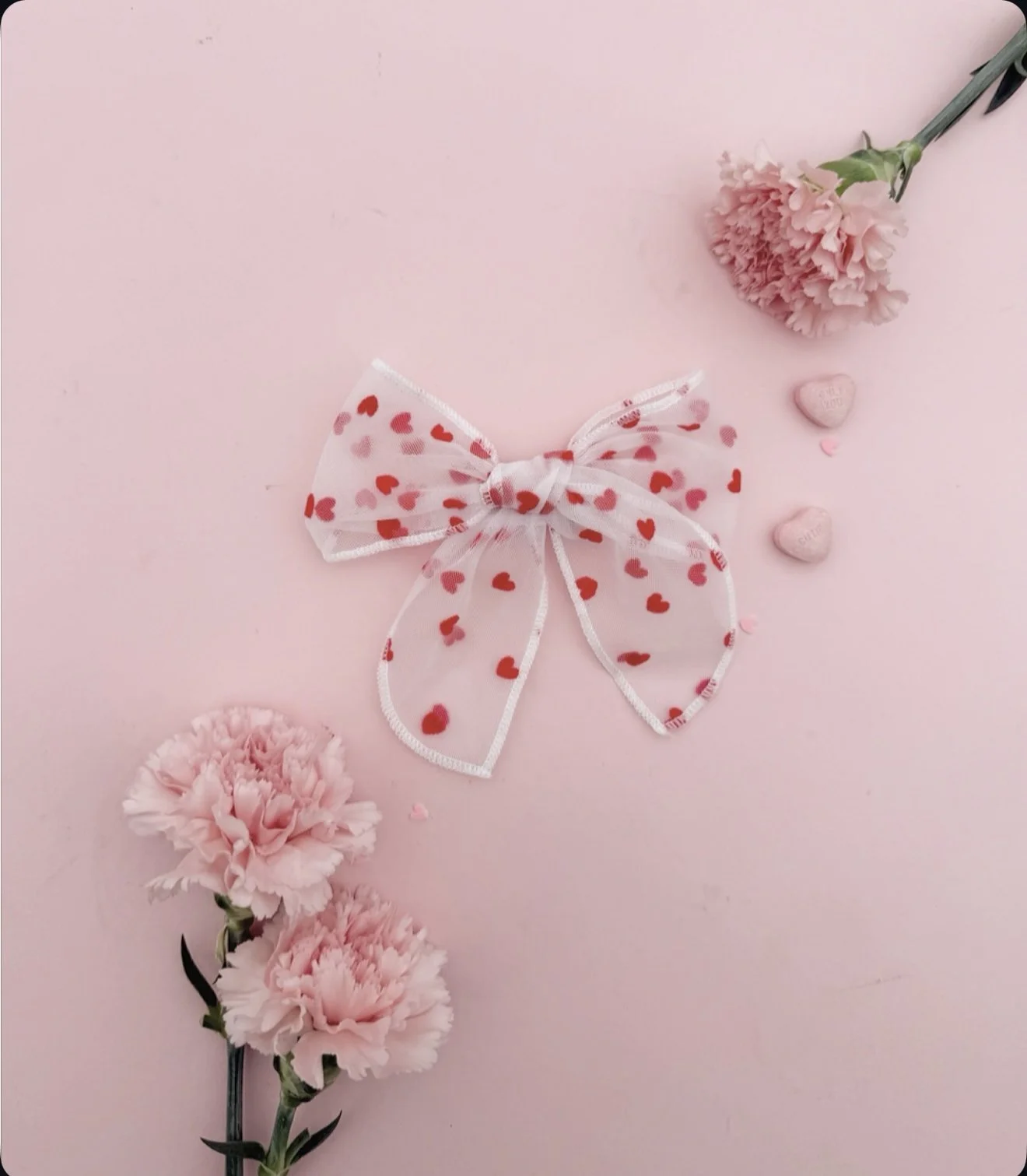 Hearts Tulle - Fable Bow